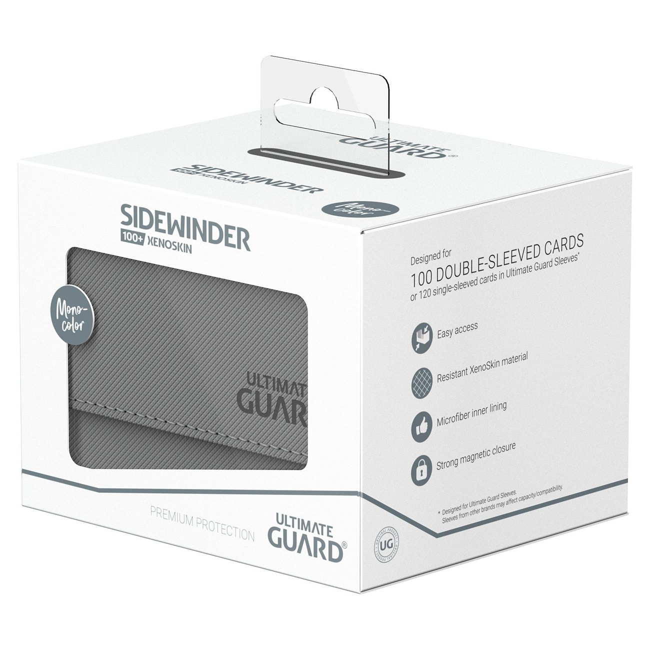 Ultimate Guard Sidewinder 100+ Xenoskin - Grå