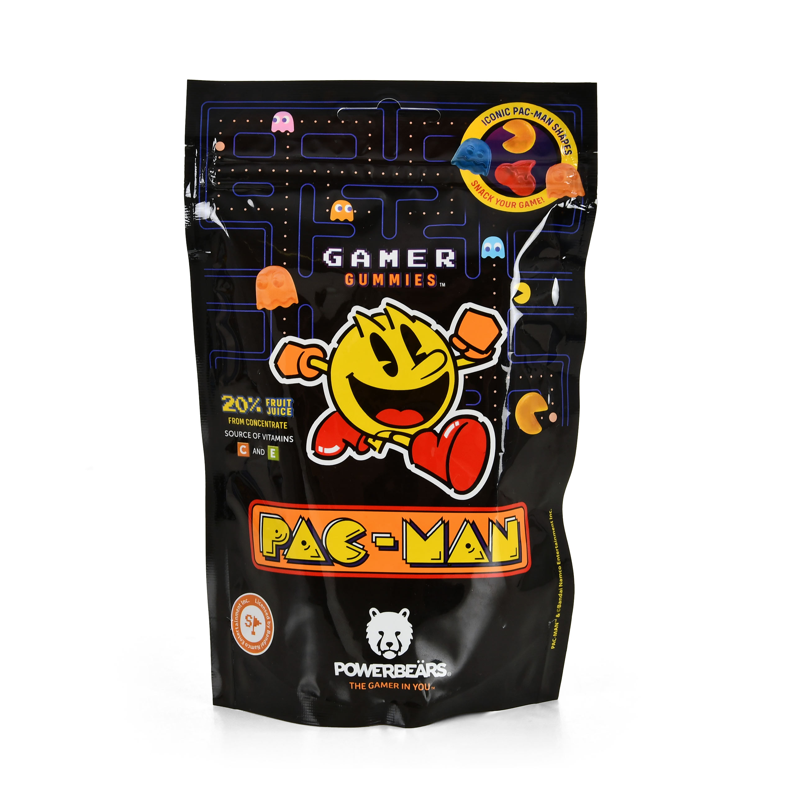 Pac-Man - Bonbons gélifiés aux fruits Powerbeärs