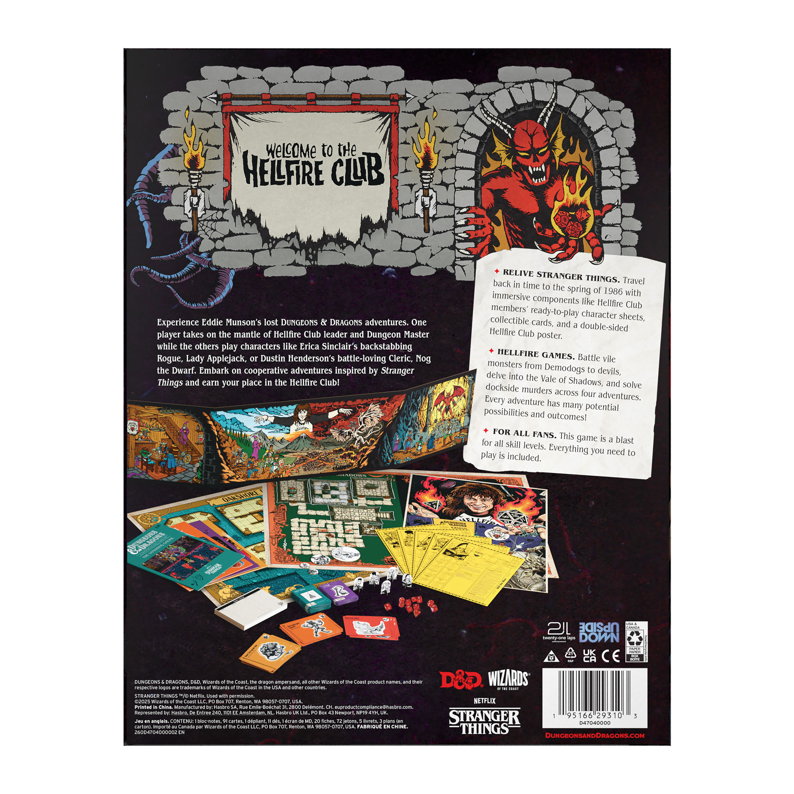 Dungeons & Dragons - Stranger Things Starter Set englische Version