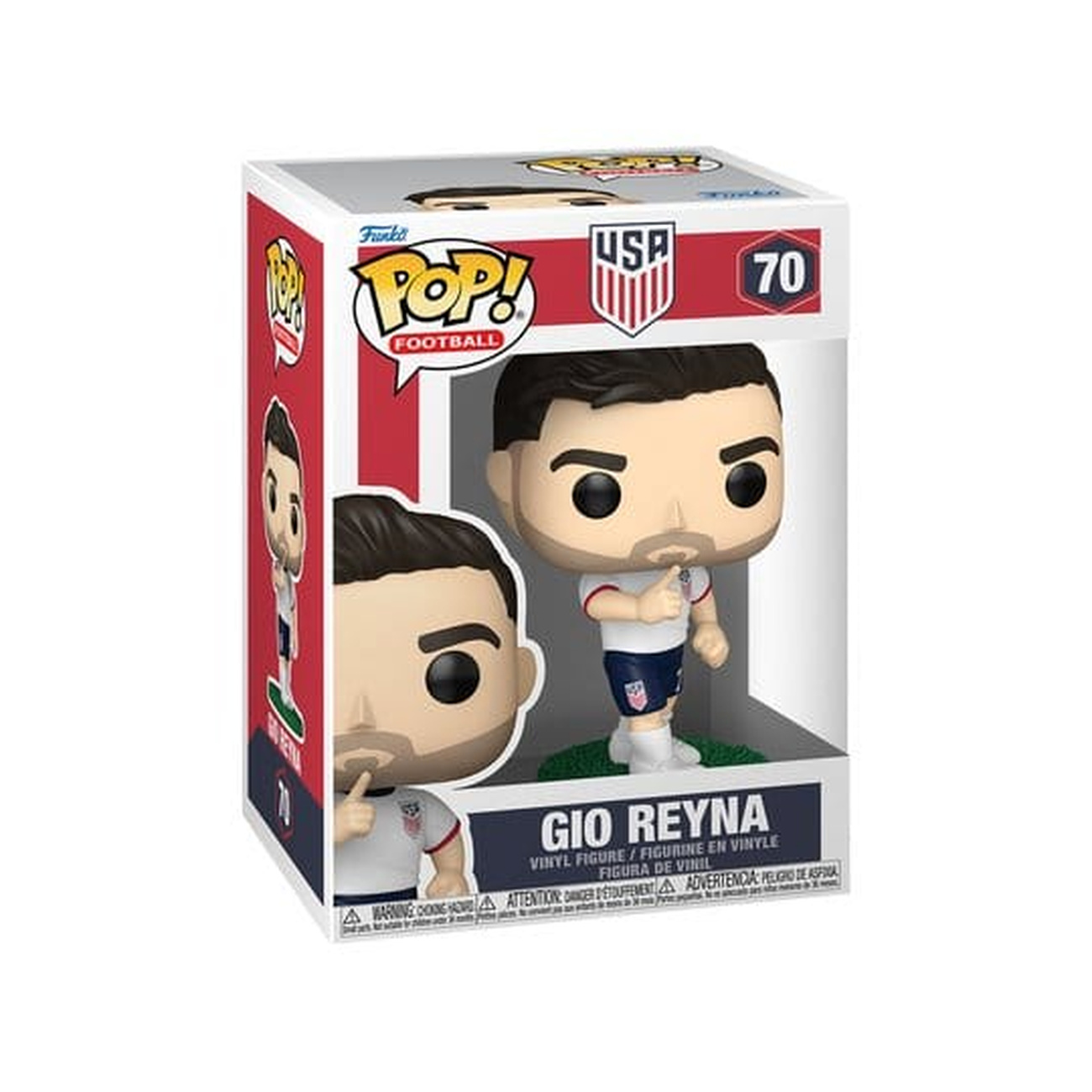 EFL POP! Football Vinyl Figur USA- Giovani Reyna 9 cm