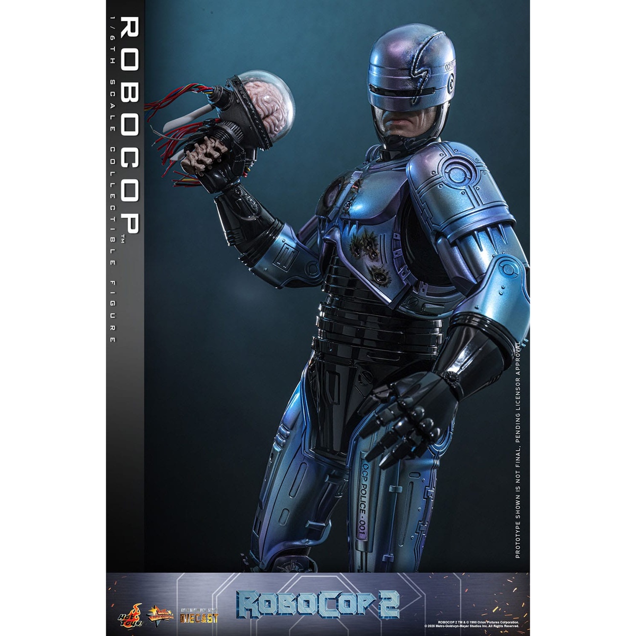 RoboCop Masterpiece action figure diecast 1:6 - RoboCop 2