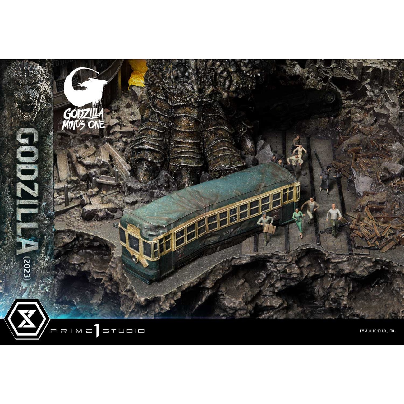 Godzilla Minus One Diorama Masterline Series Godzilla 2023 Bonus Version 70 cm