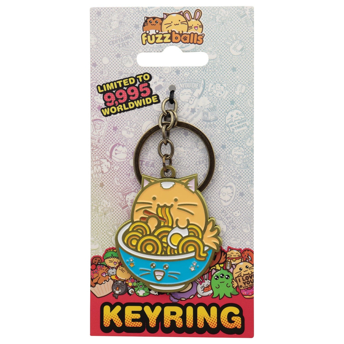 Fuzzballs Keychain Whisky Noodles Limited Edition