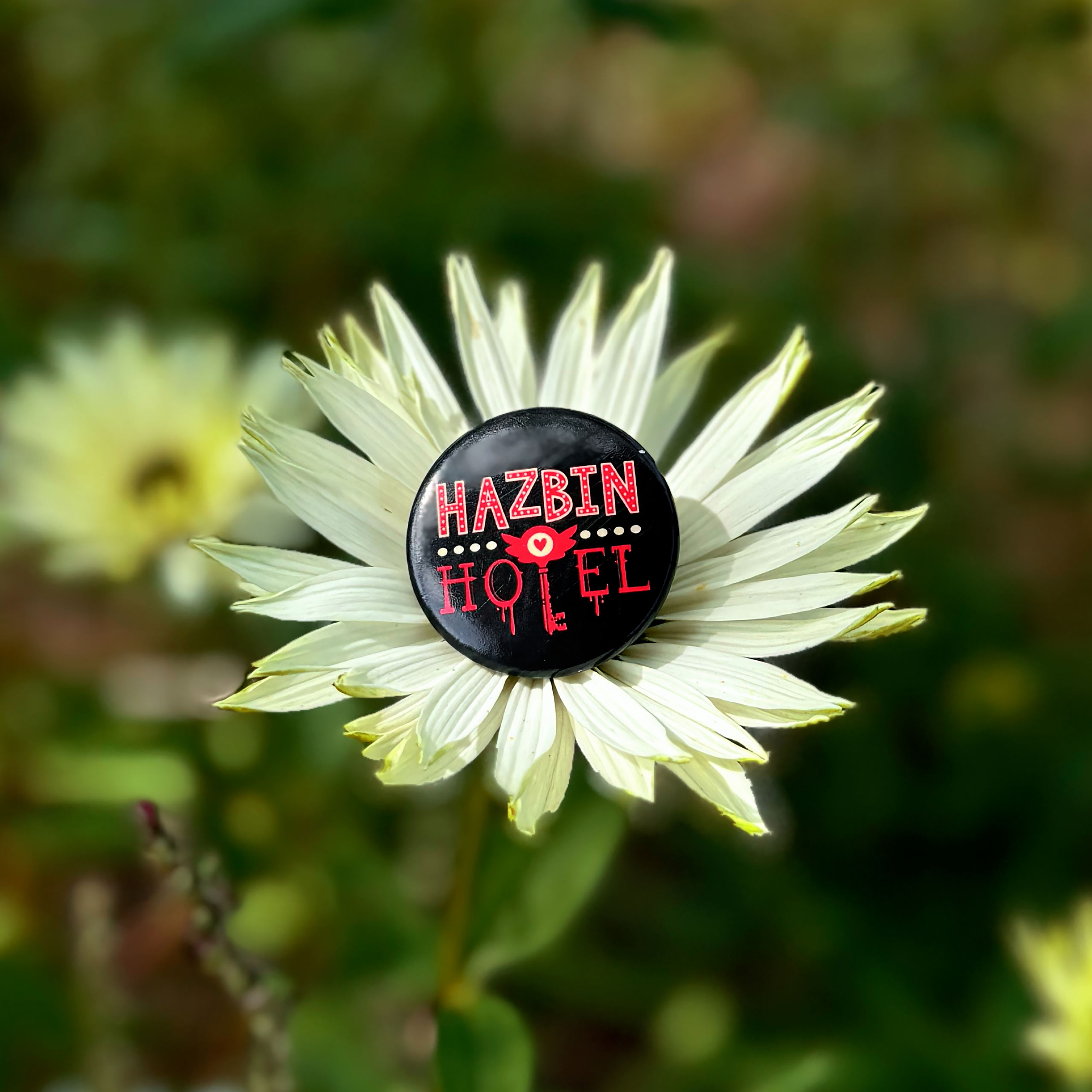 Logo Button for Hazbin Hotel Fans