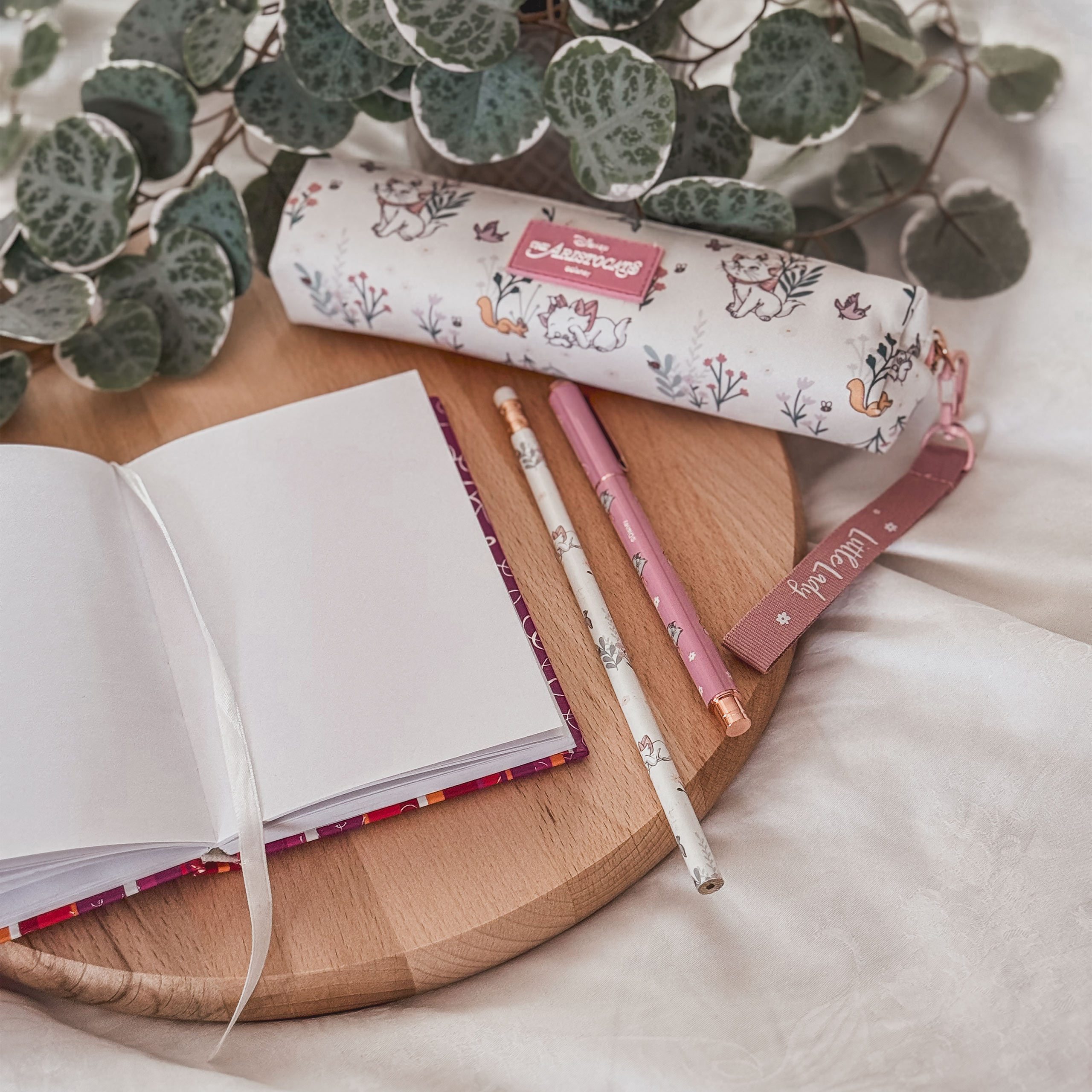 Los Aristogatos - Estuche de Marie con bolígrafo y lápiz