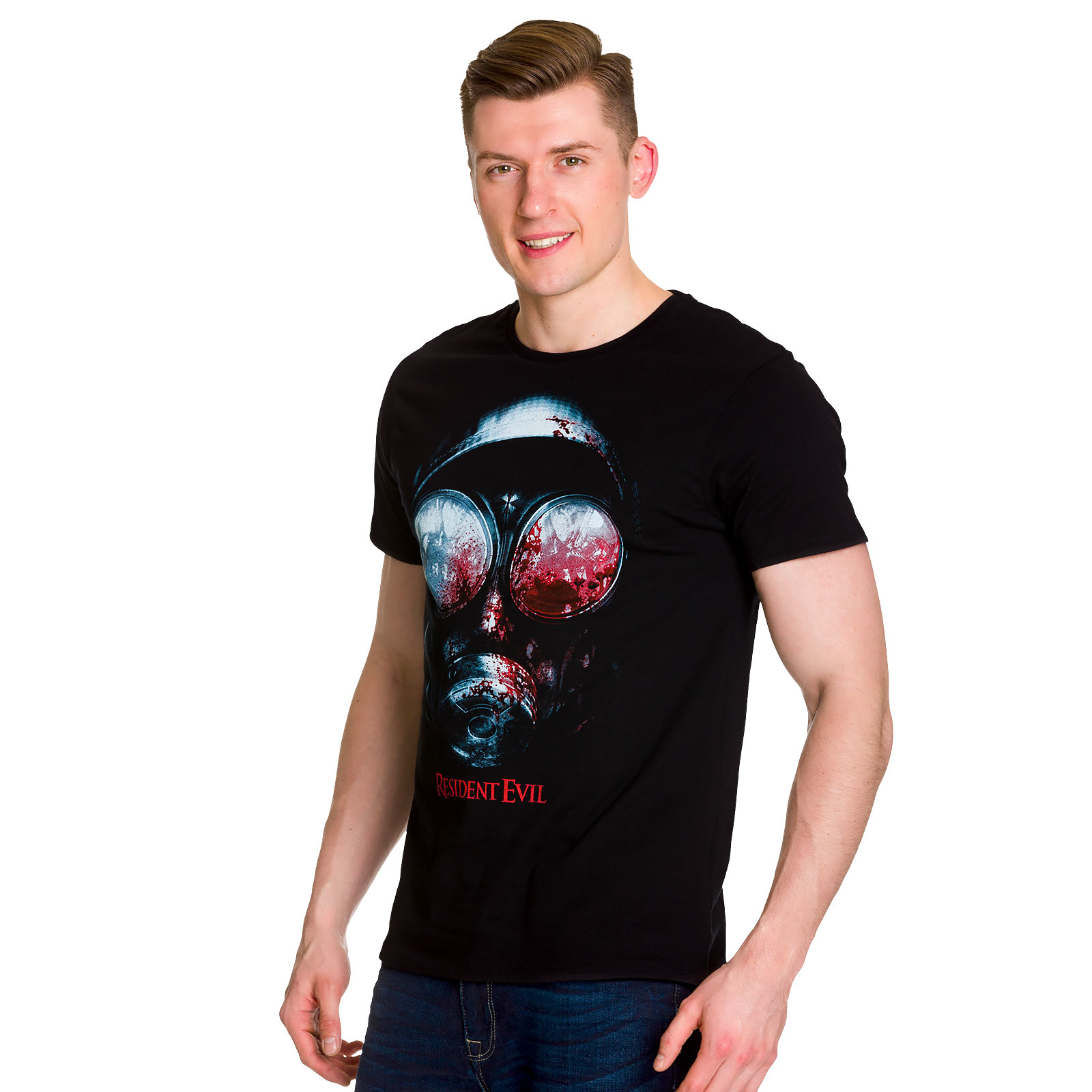 Resident Evil - Bloody Mask T-Shirt schwarz