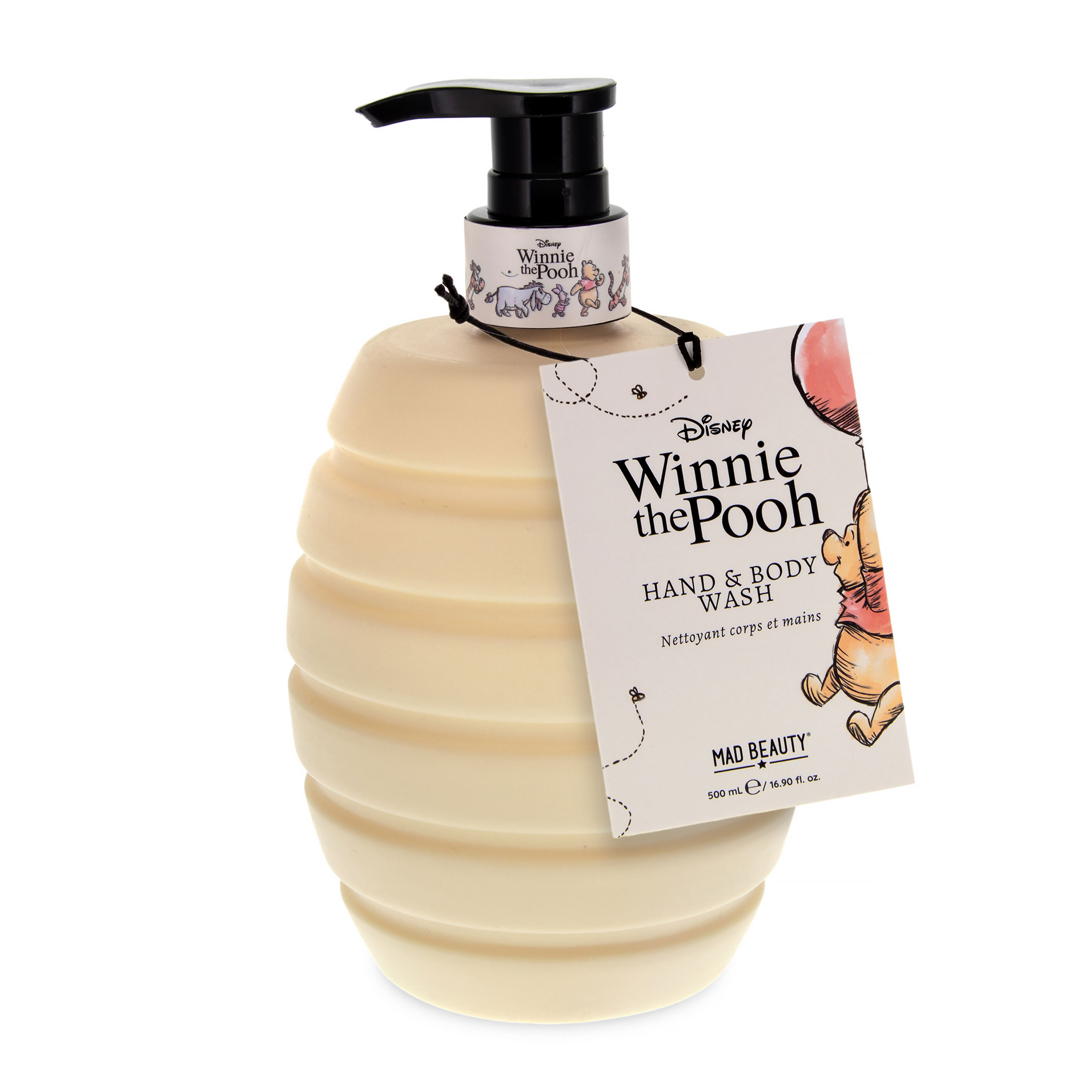 Winnie the Pooh - Dispenser di sapone a forma di barattolo di miele con gel lavamani