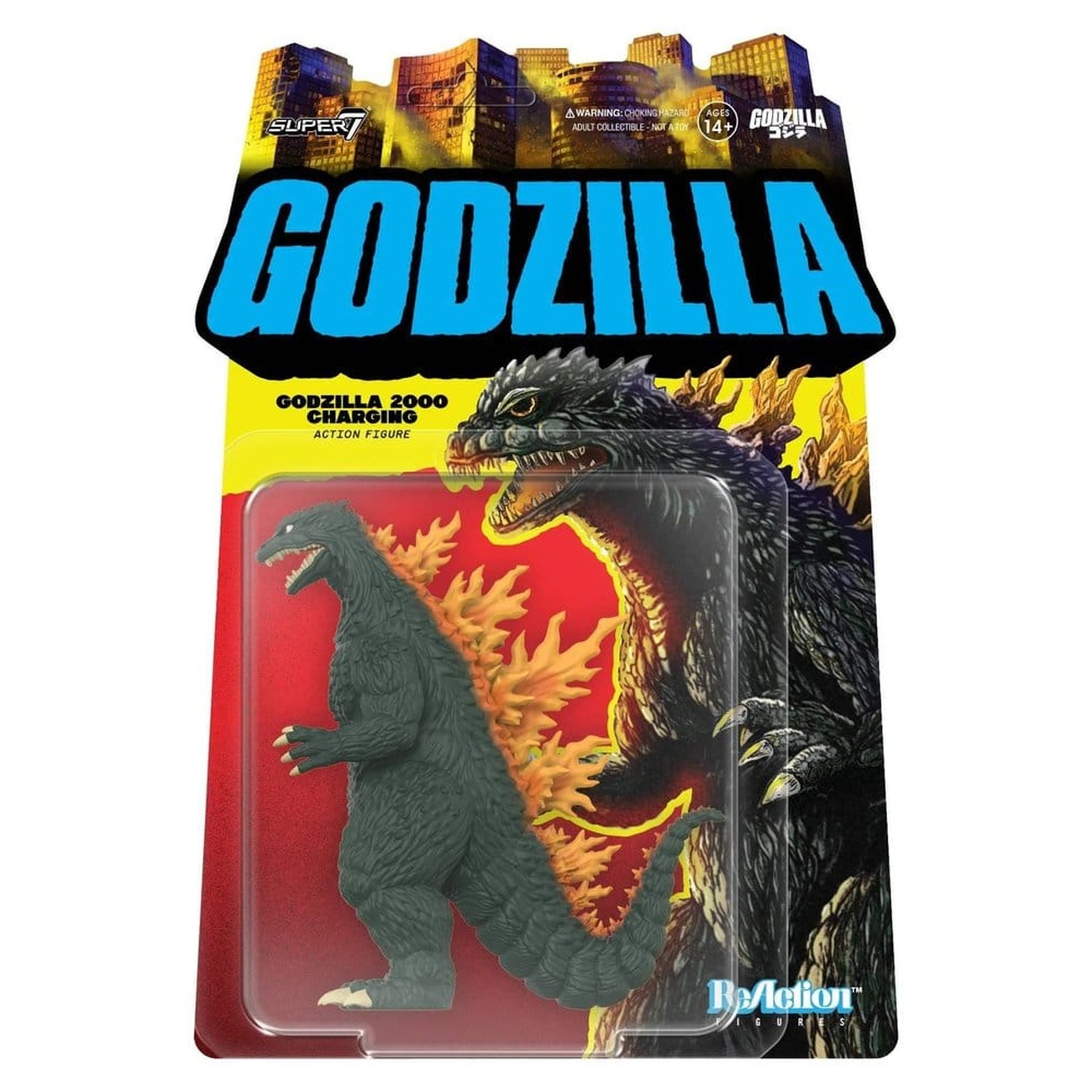 Godzilla Toho ReAction actiefiguur Godzilla (2000, Charging) 24 cm
