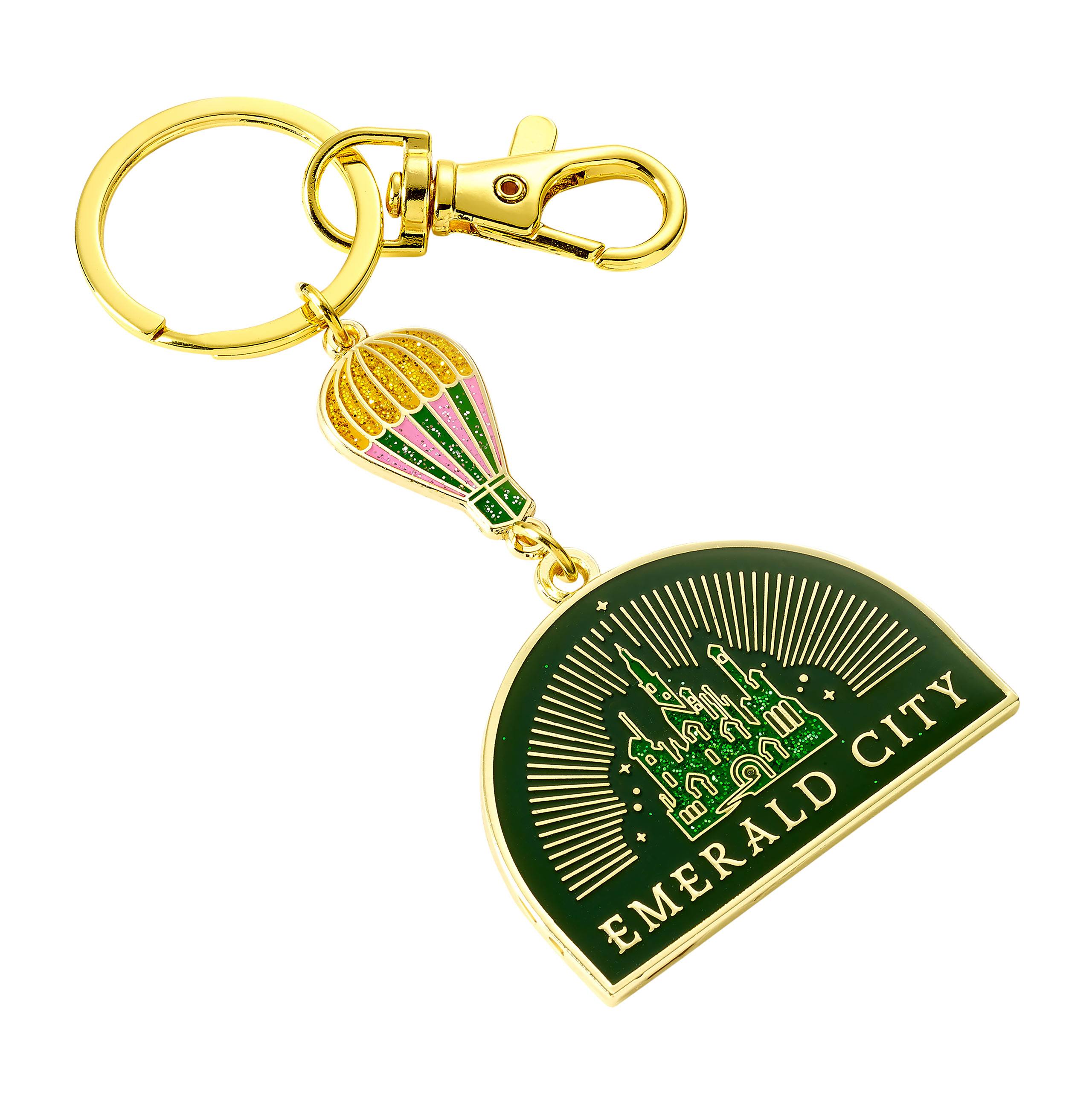 Wicked - Emerald City Logo Keychain