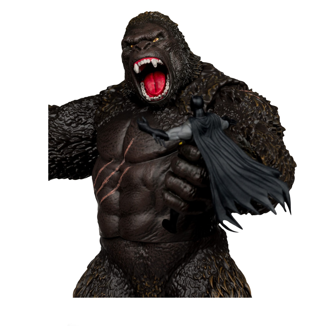 DC Justice League Monsterverse DC Multiverse Lot de 2 figurines articulées Batman & Kong 29 cm