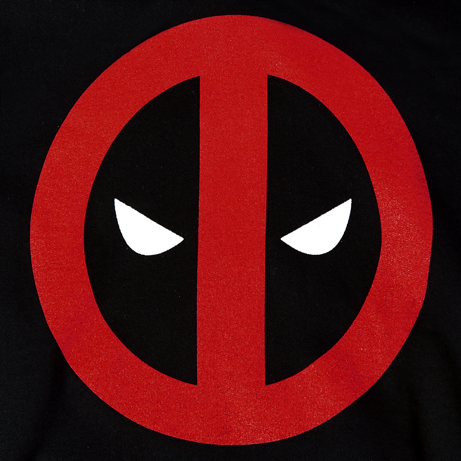 Deadpool - Eyes Logo Hoodie schwarz