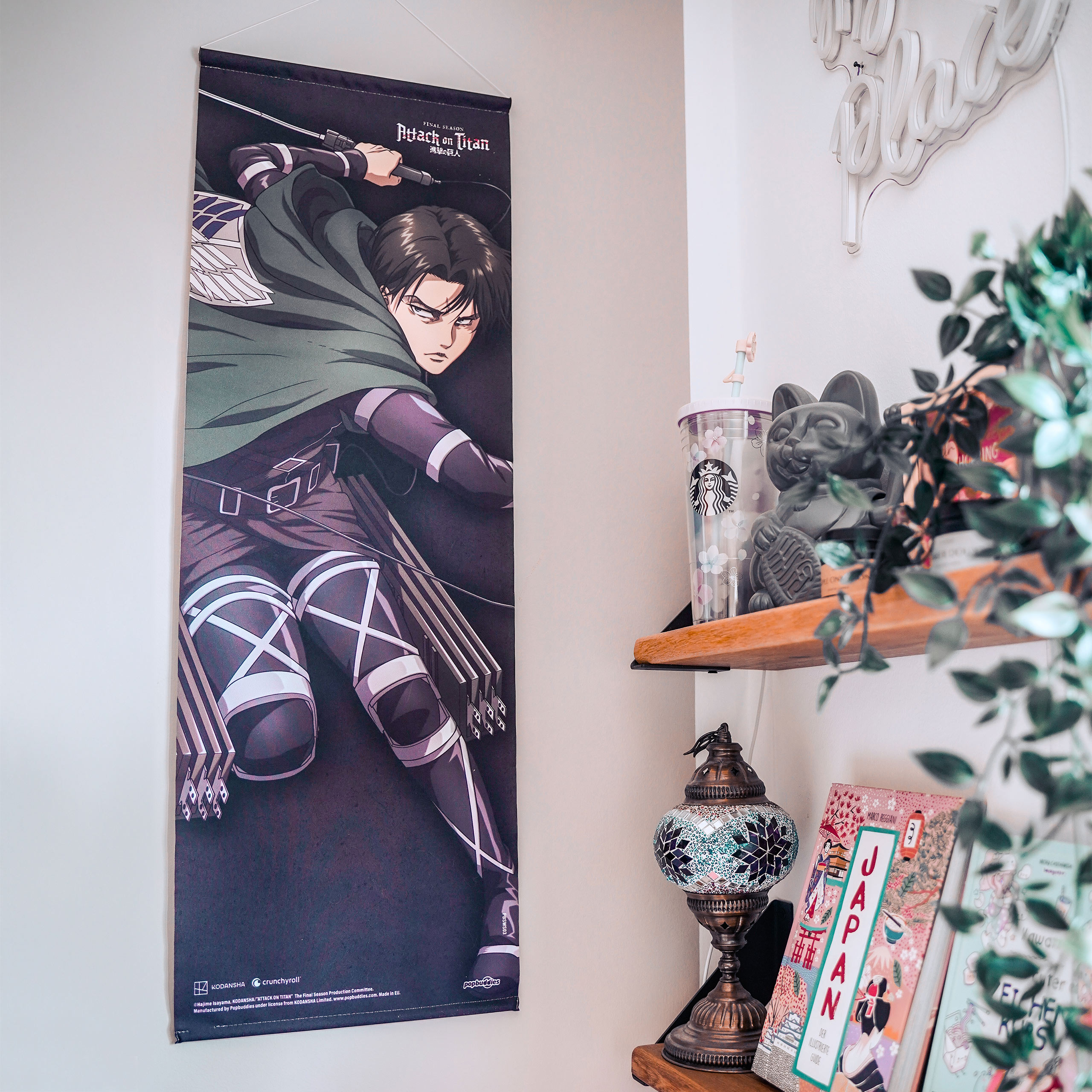 Attack on Titan - Levi Wall Scroll