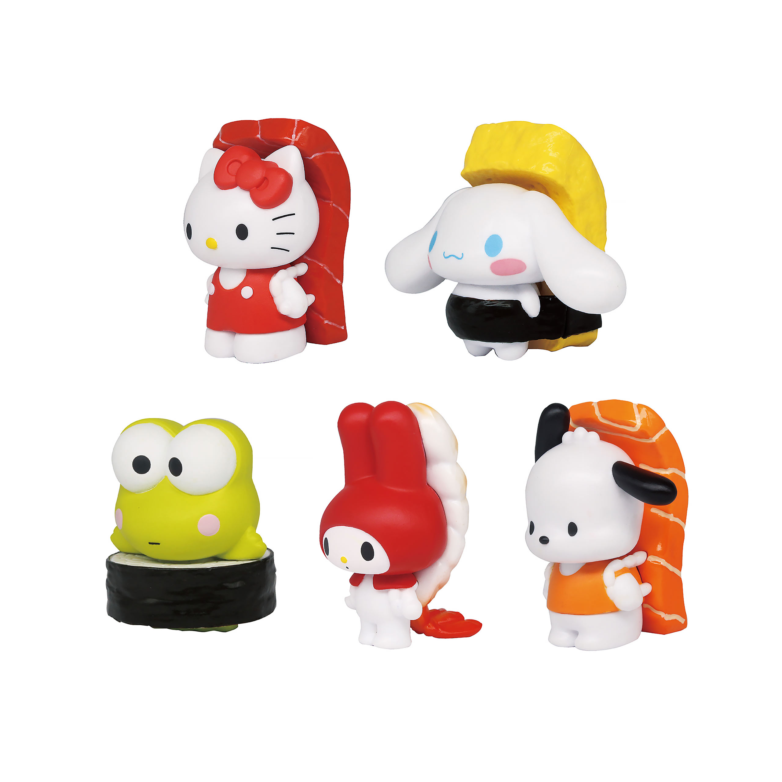 Sanrio - Hello Kitty & Friends Sushi Kawai Mystery Twinchees Figure Display E1089482