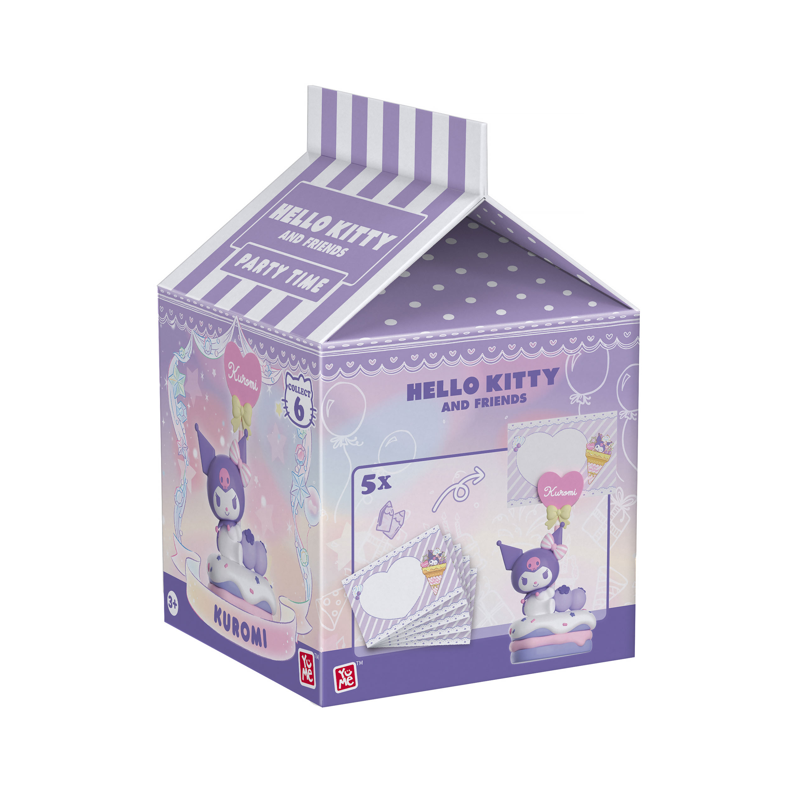 Hello Kitty and Friends - Kuromi Notitiehouder Party Time Series