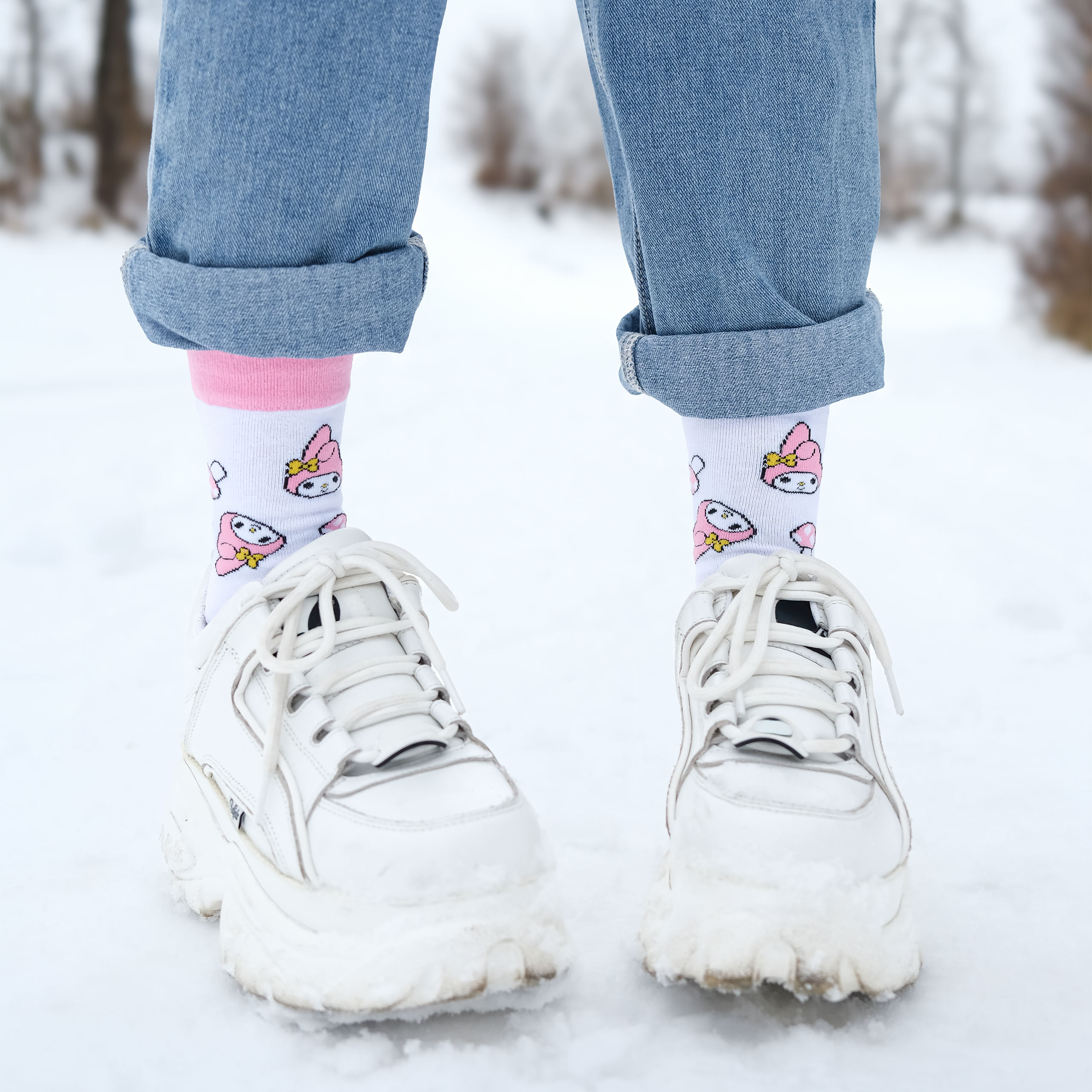 Sanrio - Hello Kitty and Friends 3-pack sokken in geschenkdoos