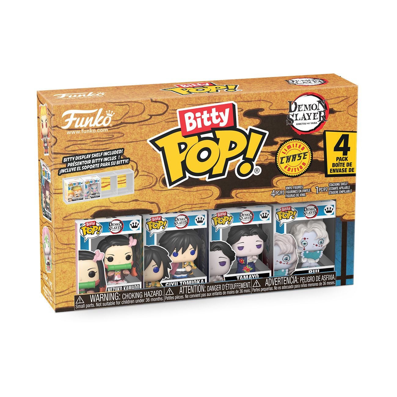 Demon Slayer - Zestaw 4 figurek Funko Bitty Pop Seria 2