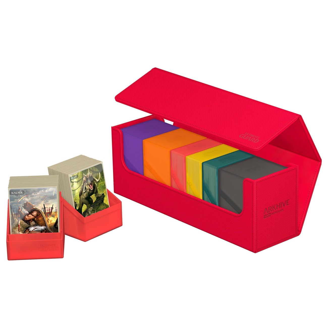 Ultimate Guard Arkhive 400+ Xenoskin - Red