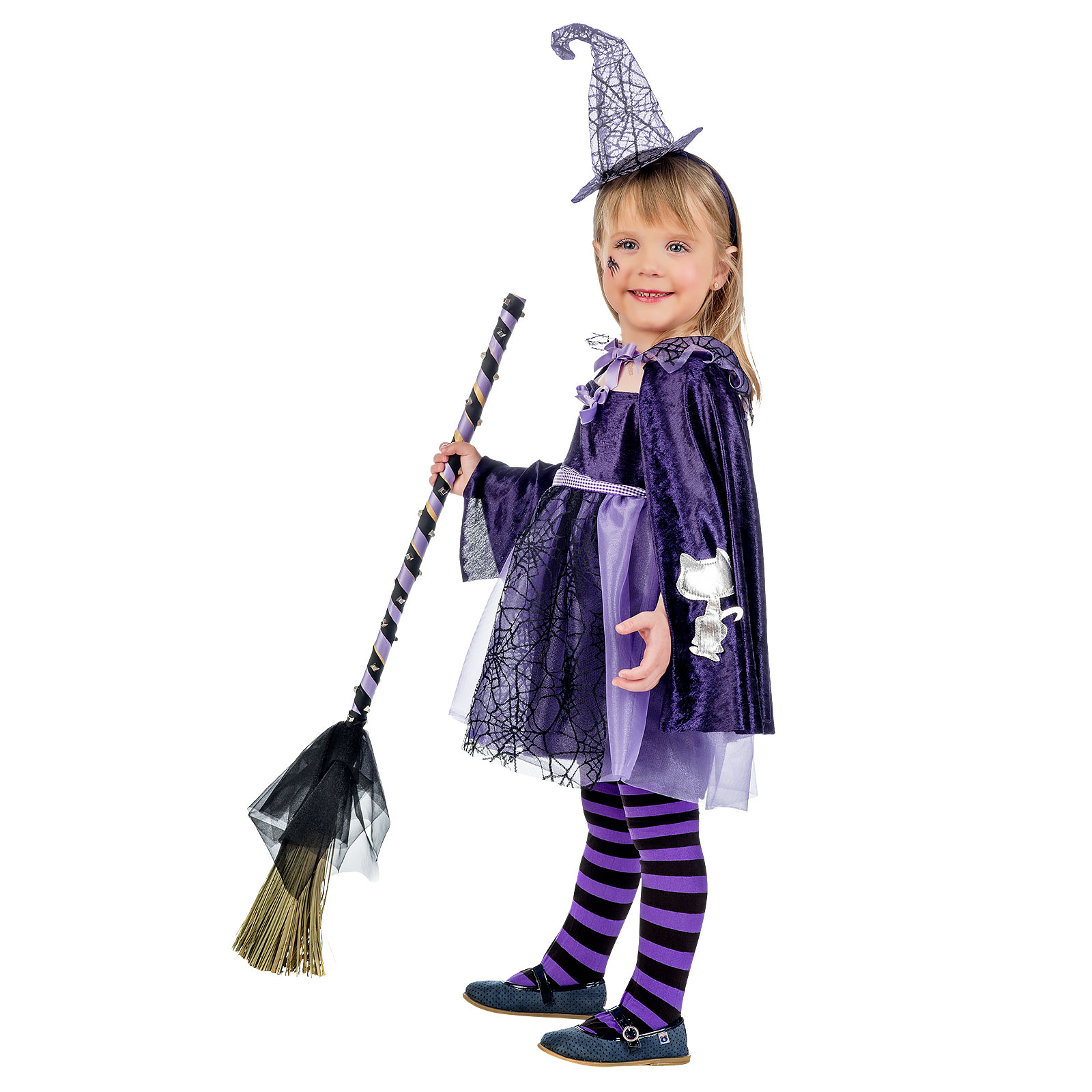 Zauberhexe - Kostüm Kinder lila