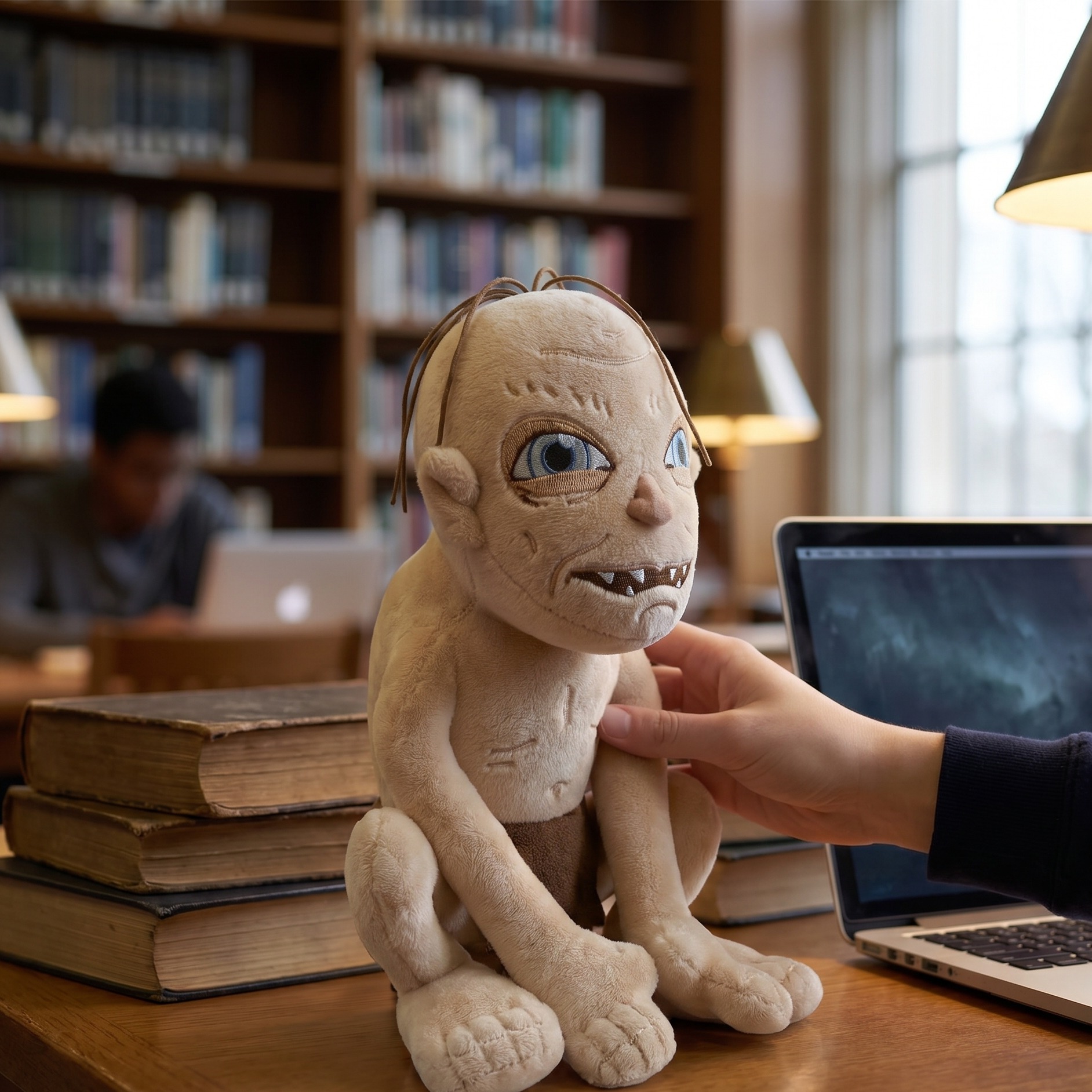 El Señor de los Anillos - Figura de Peluche de Gollum 23 cm
