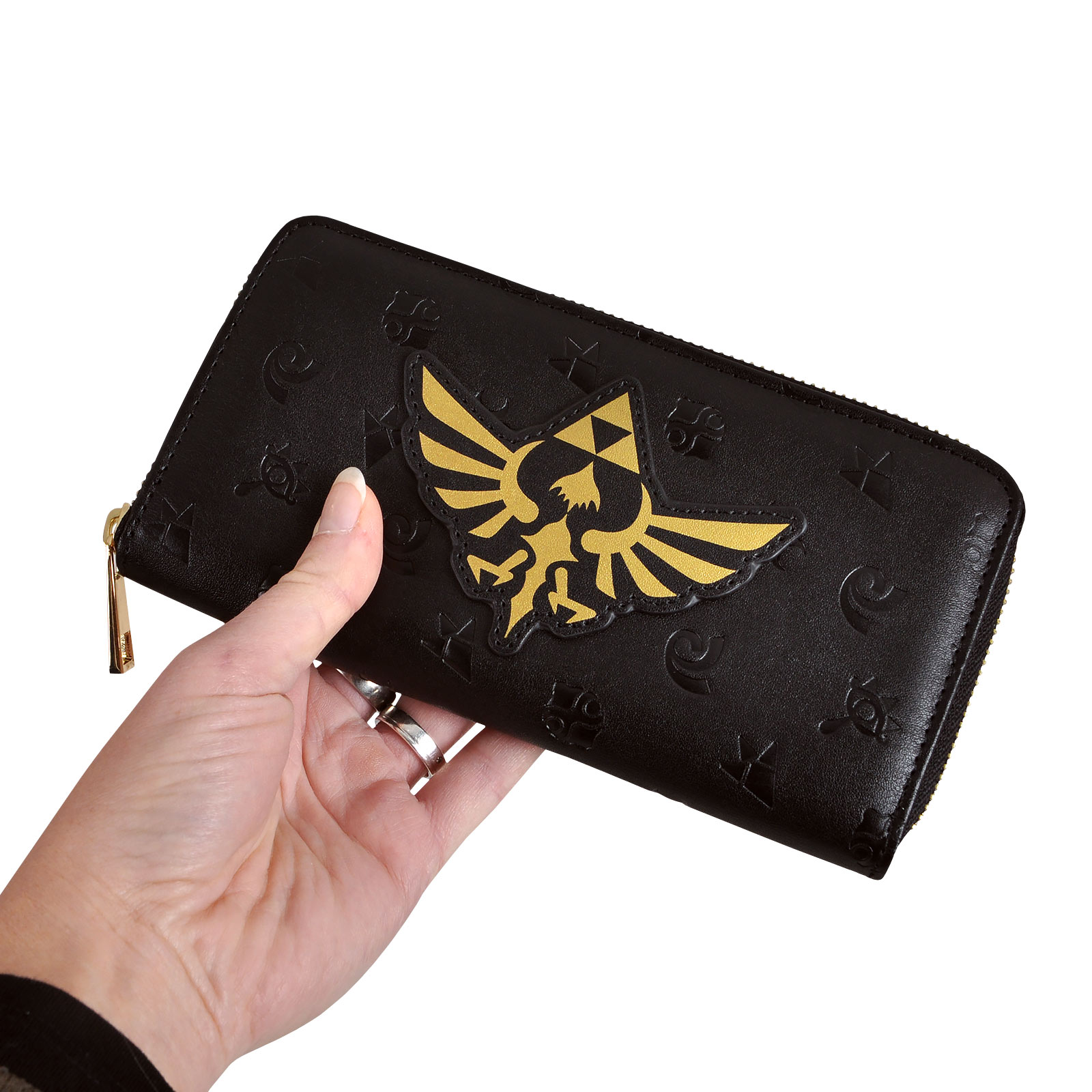 Zelda - Hyrule Symbols Wallet Black
