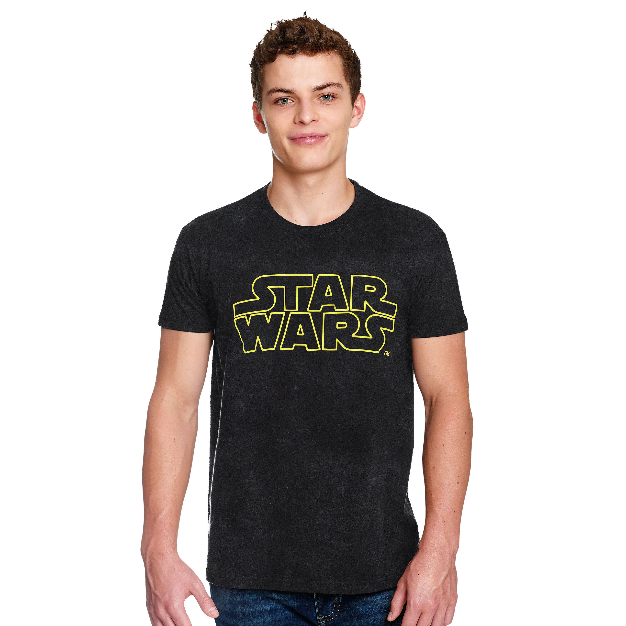 Star Wars - Logo T-Shirt Grijs