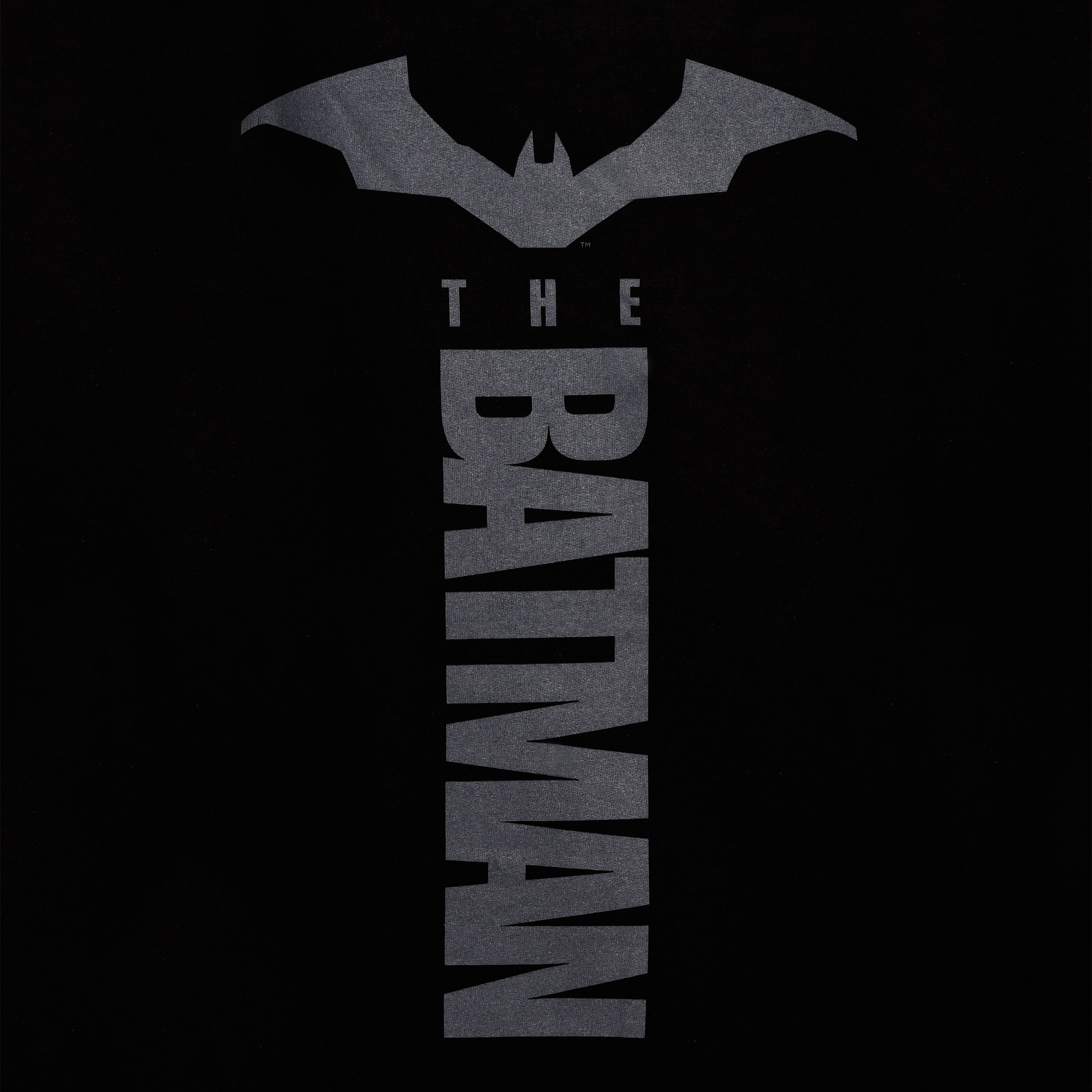 The Batman Logo Hoodie Black