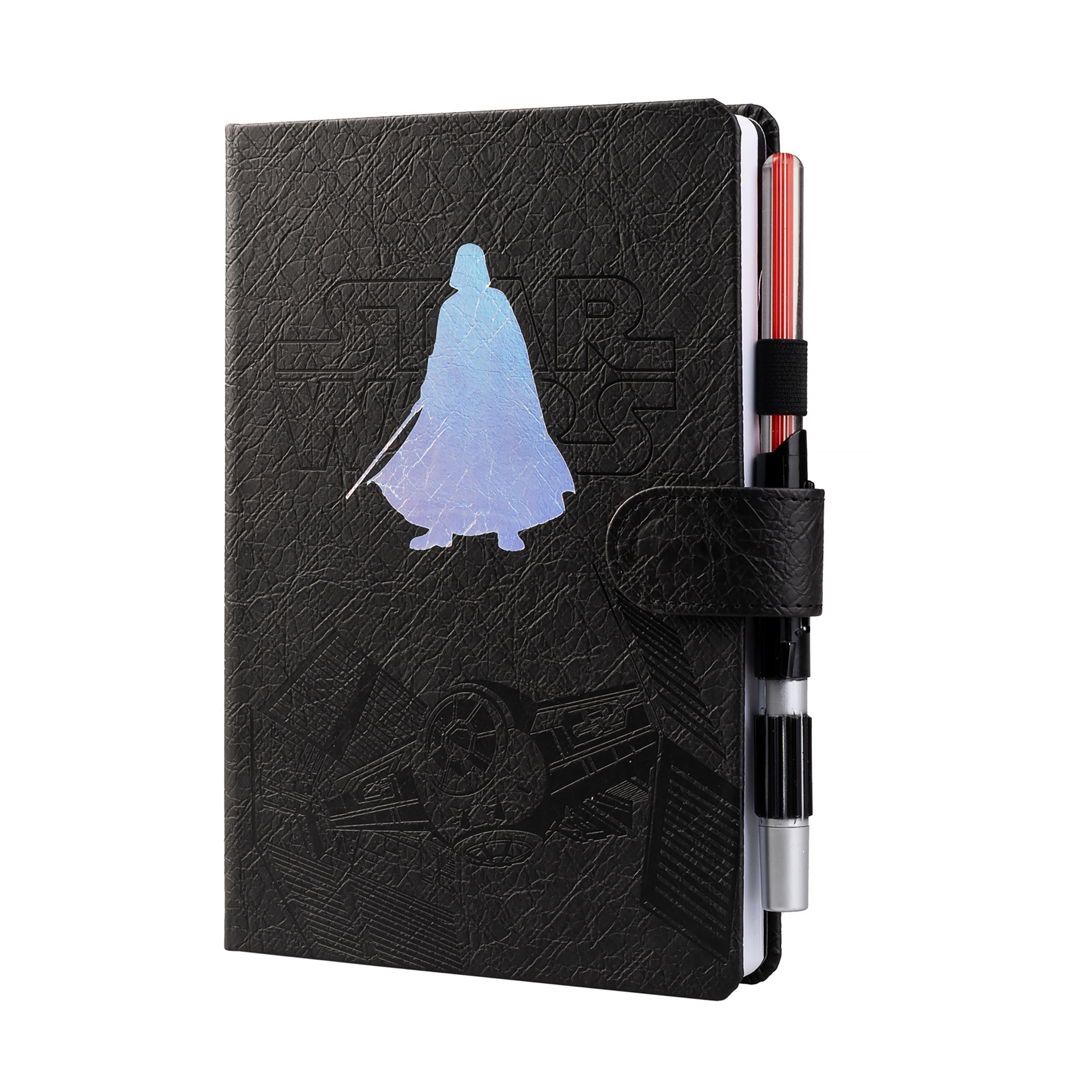 Darth Vader Notizbuch mit Lichtschwert Stift - Star Wars