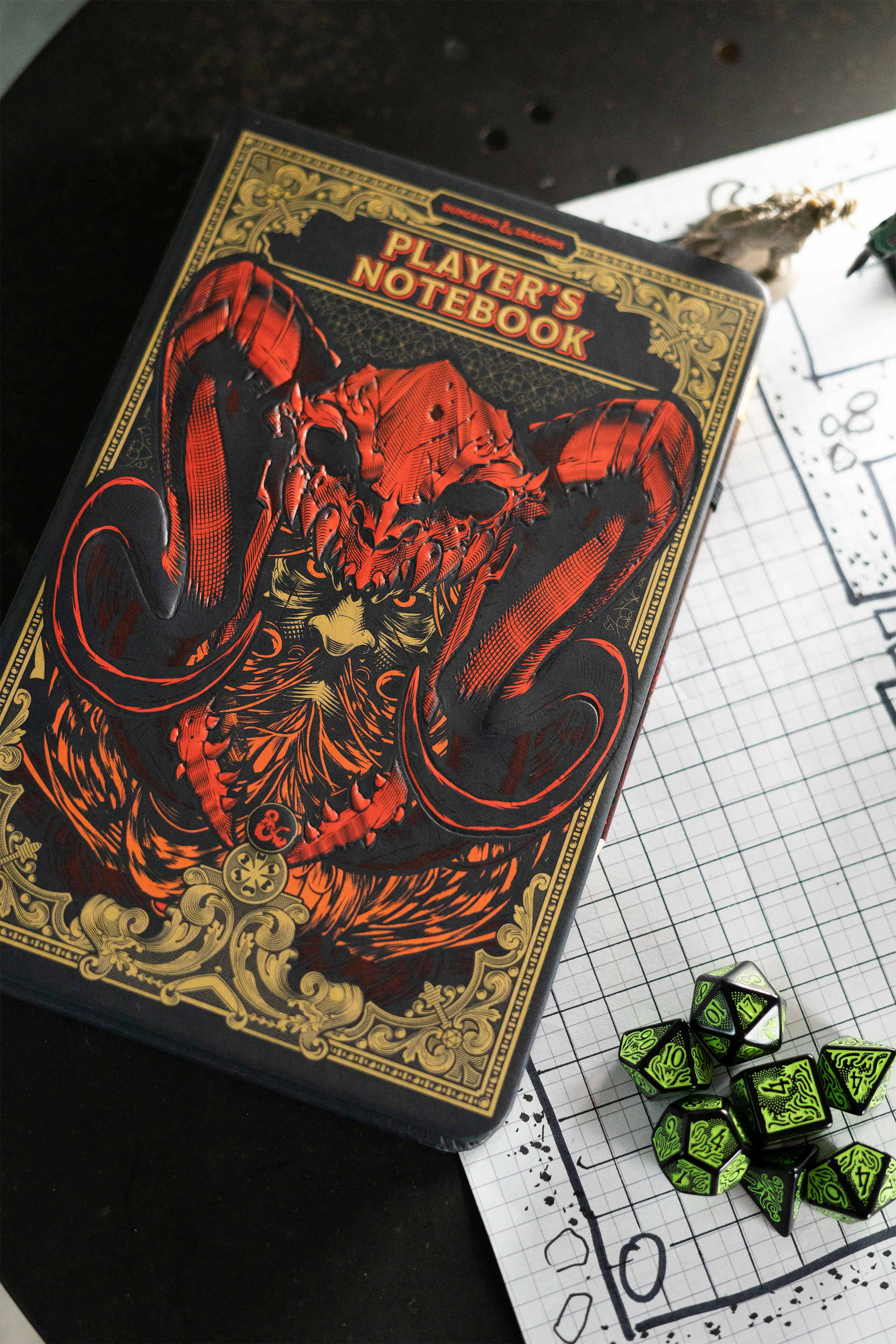 Dungeons & Dragons - Cahier du joueur A5 avec crayon