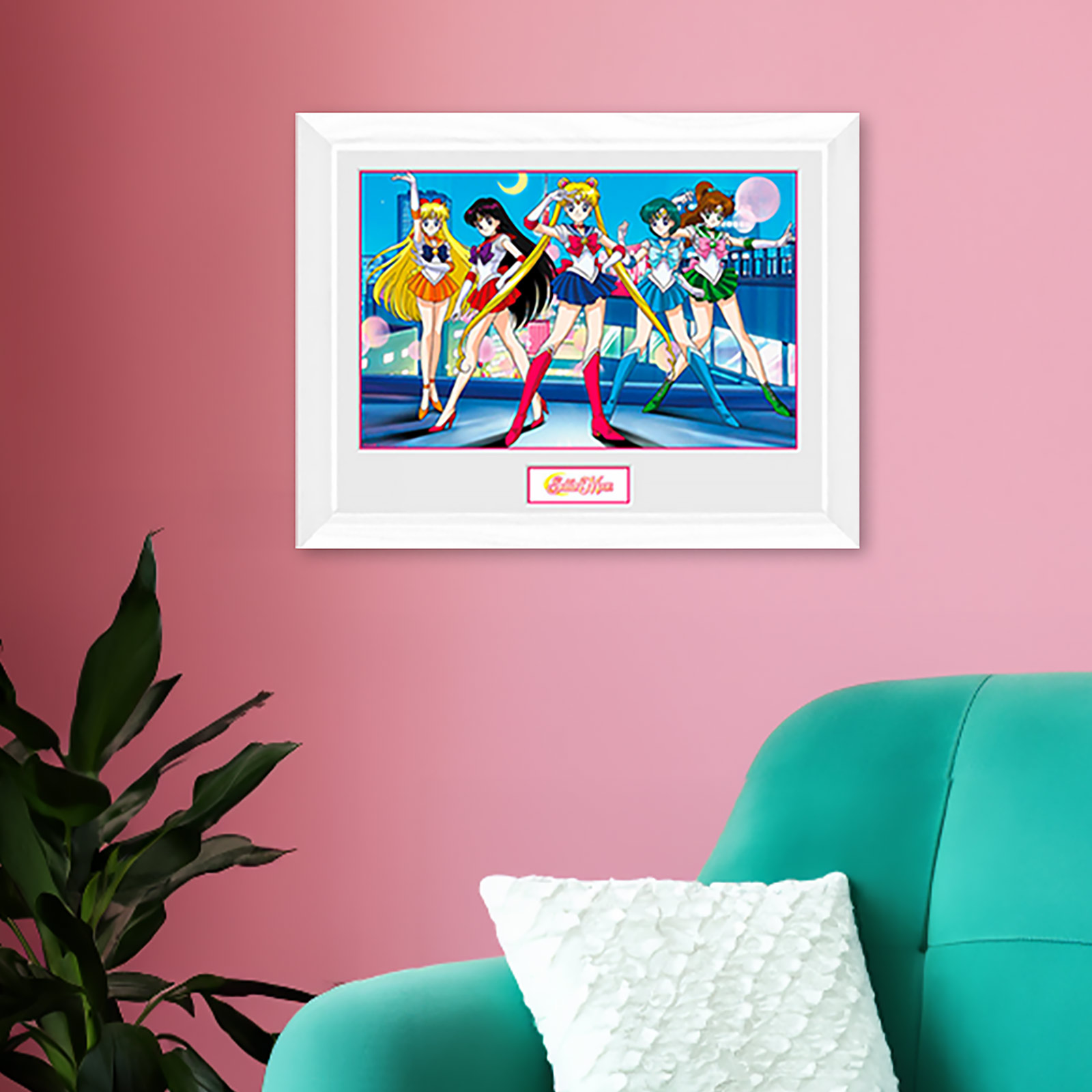 Sailor Moon - Groep Wandafbeelding