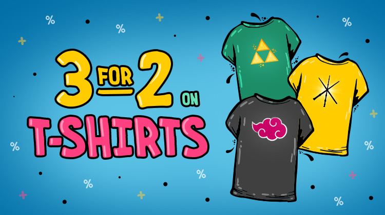 3 for 2 on T-Shirts