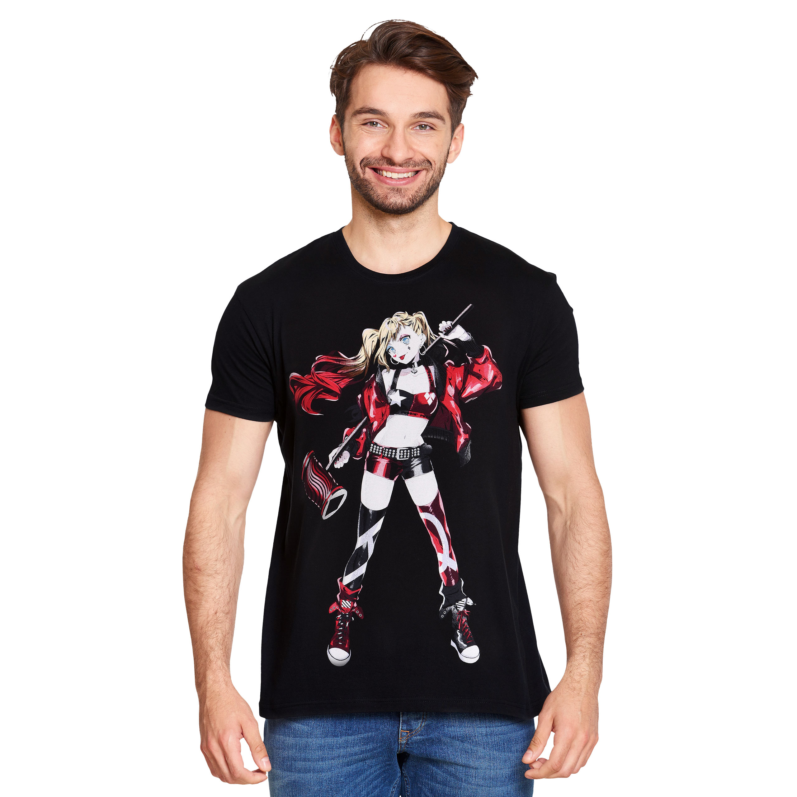 Harley Quinn - Hammer T-Shirt schwarz