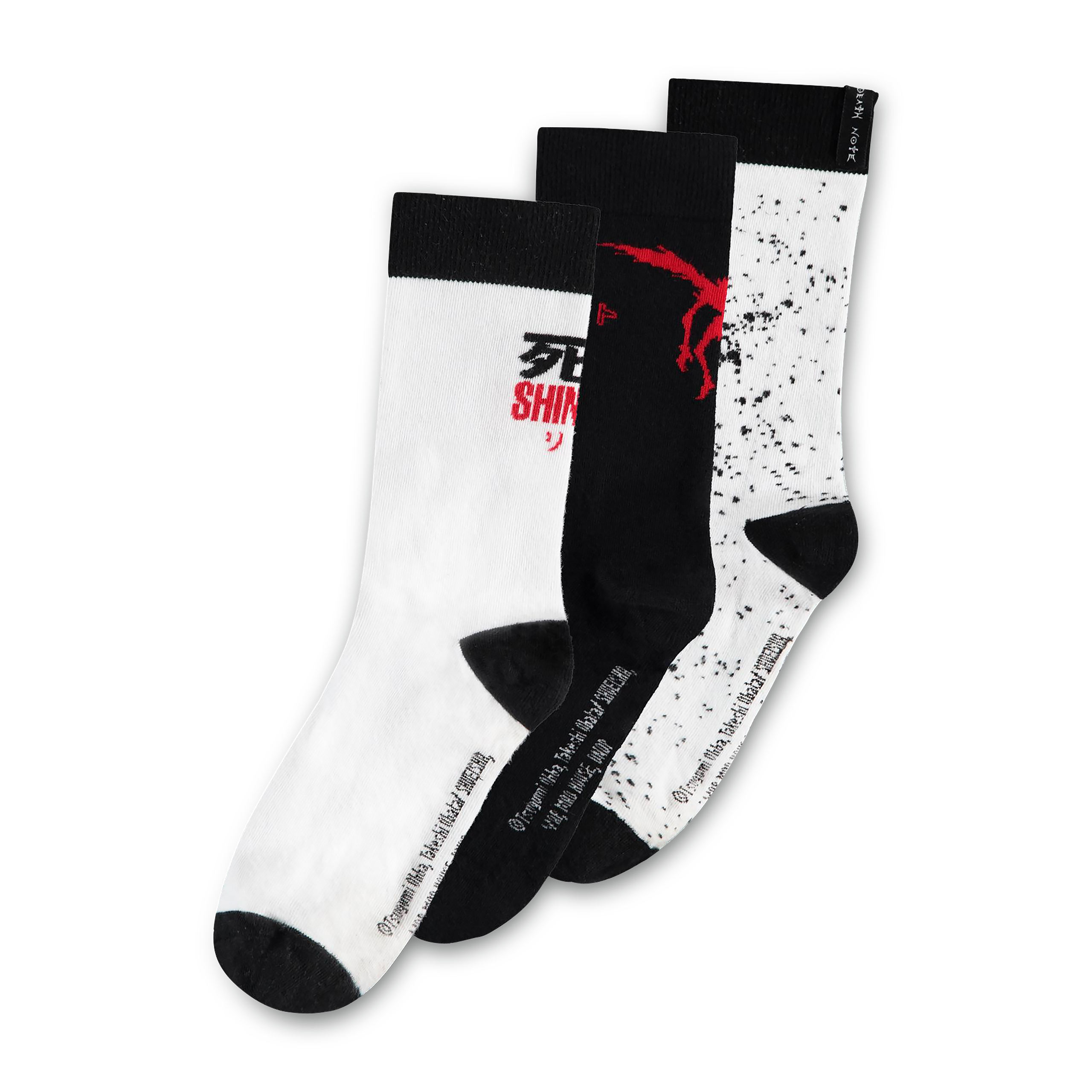 Death Note - Ryuk Splash Socken 3er Set
