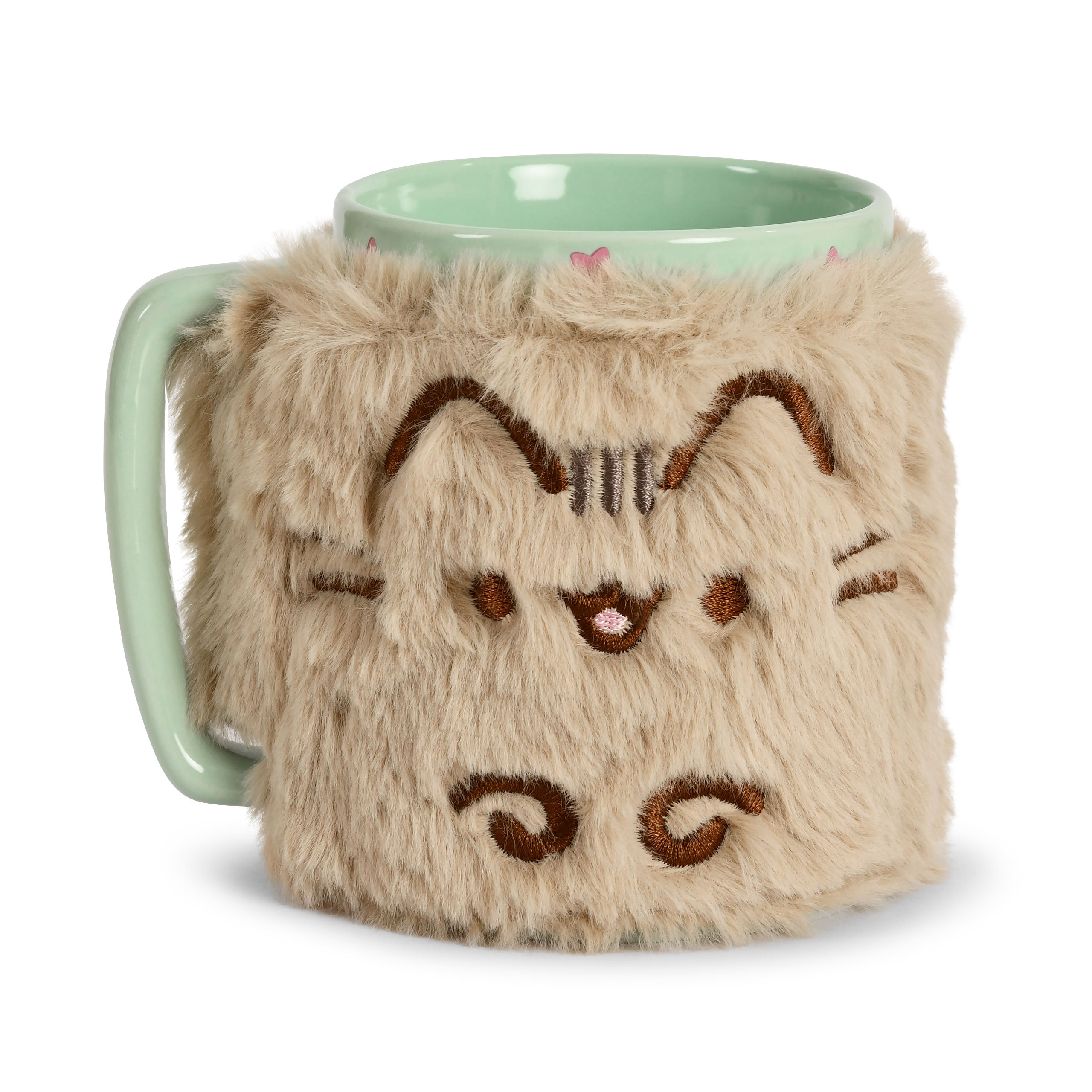 Pusheen - Tasse avec housse en peluche