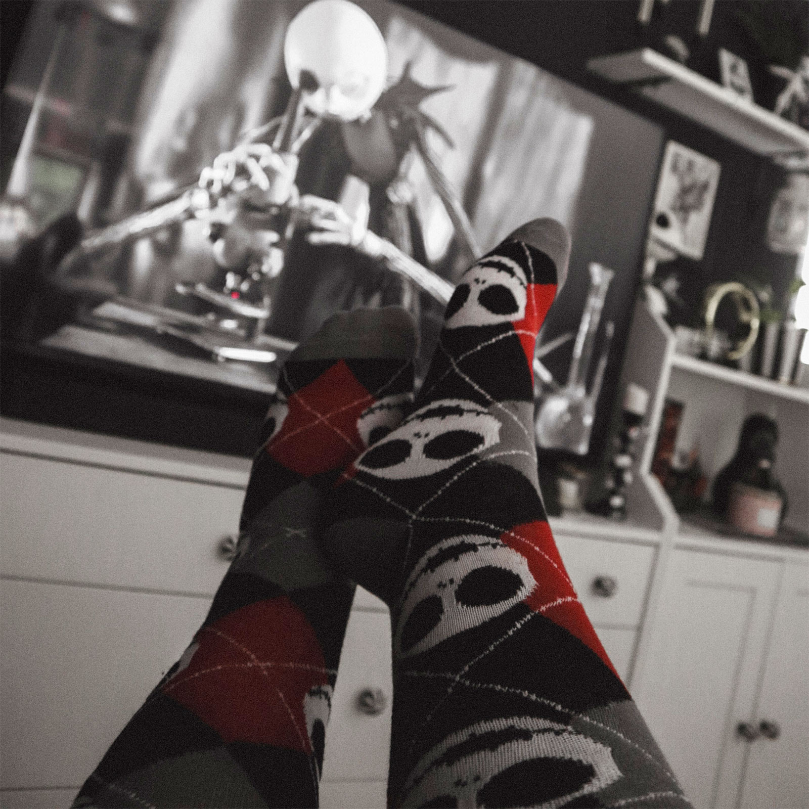 Pesadilla Antes de Navidad - Calcetines Jack Logo