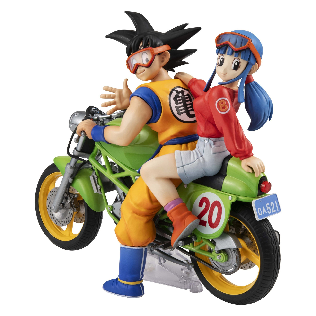 Dragon Ball Z - Figura Son Goku & Chichi Desktop Real McCoy Limited Repeat Version