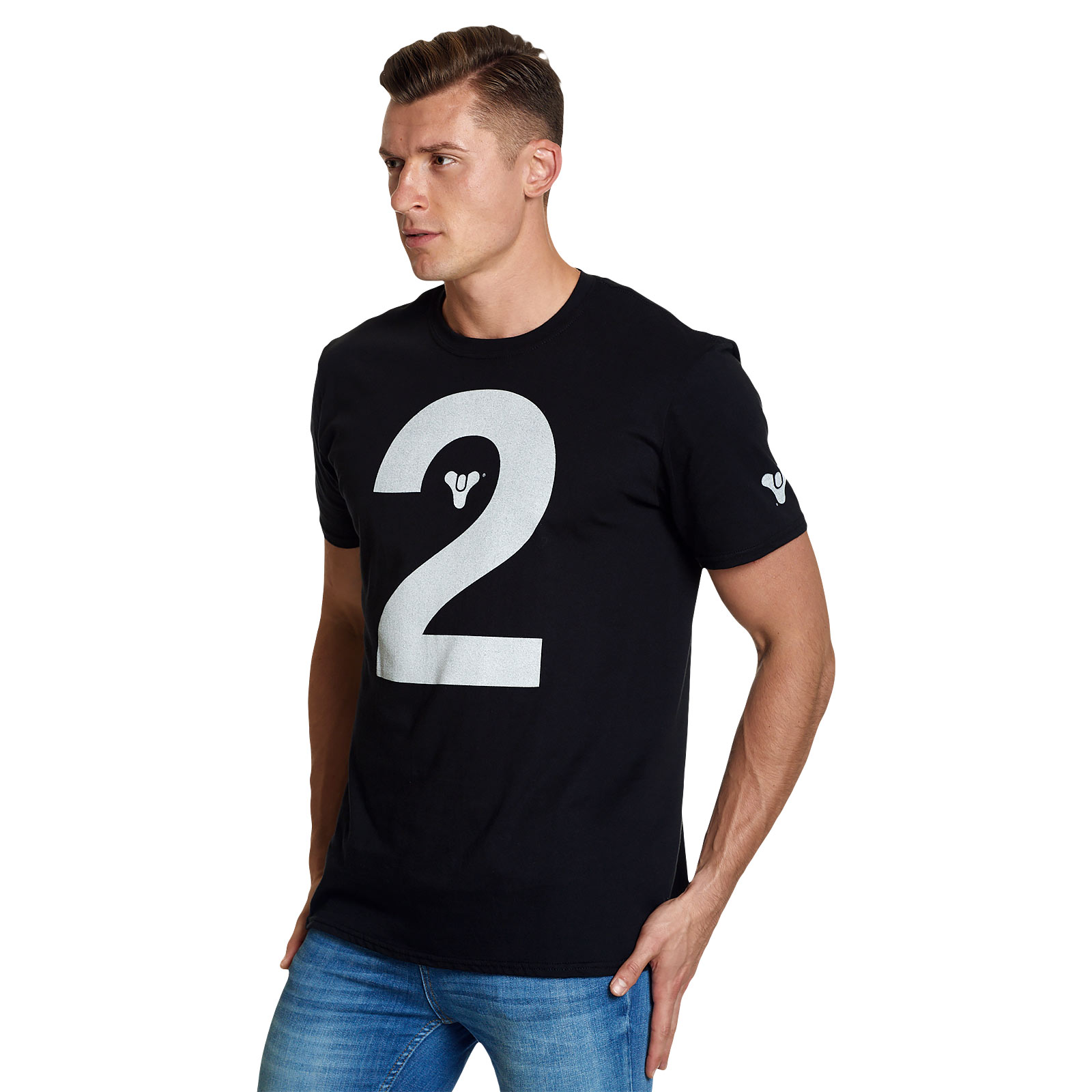 Destiny - Logo T-Shirt Zwart
