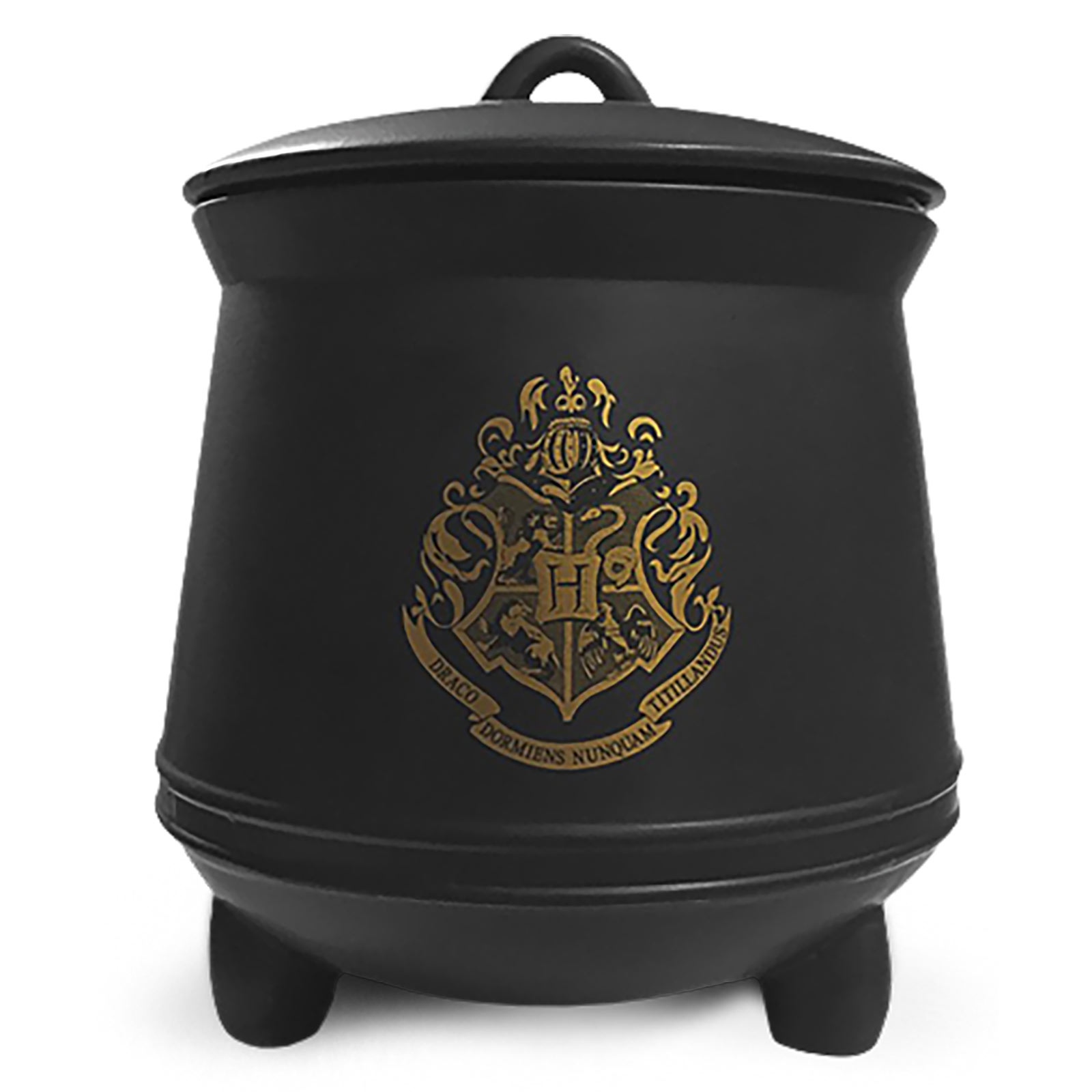 Harry Potter - Pot de rangement Chaudron avec blason de Poudlard