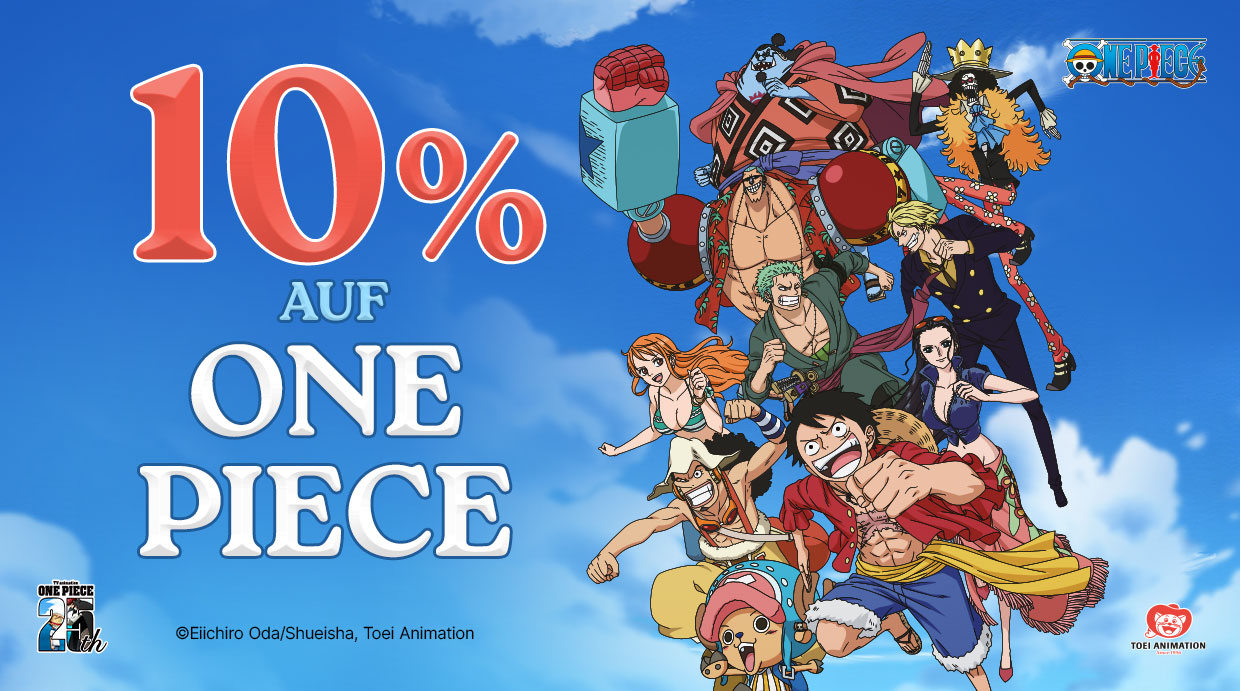 10% auf One Piece Merch