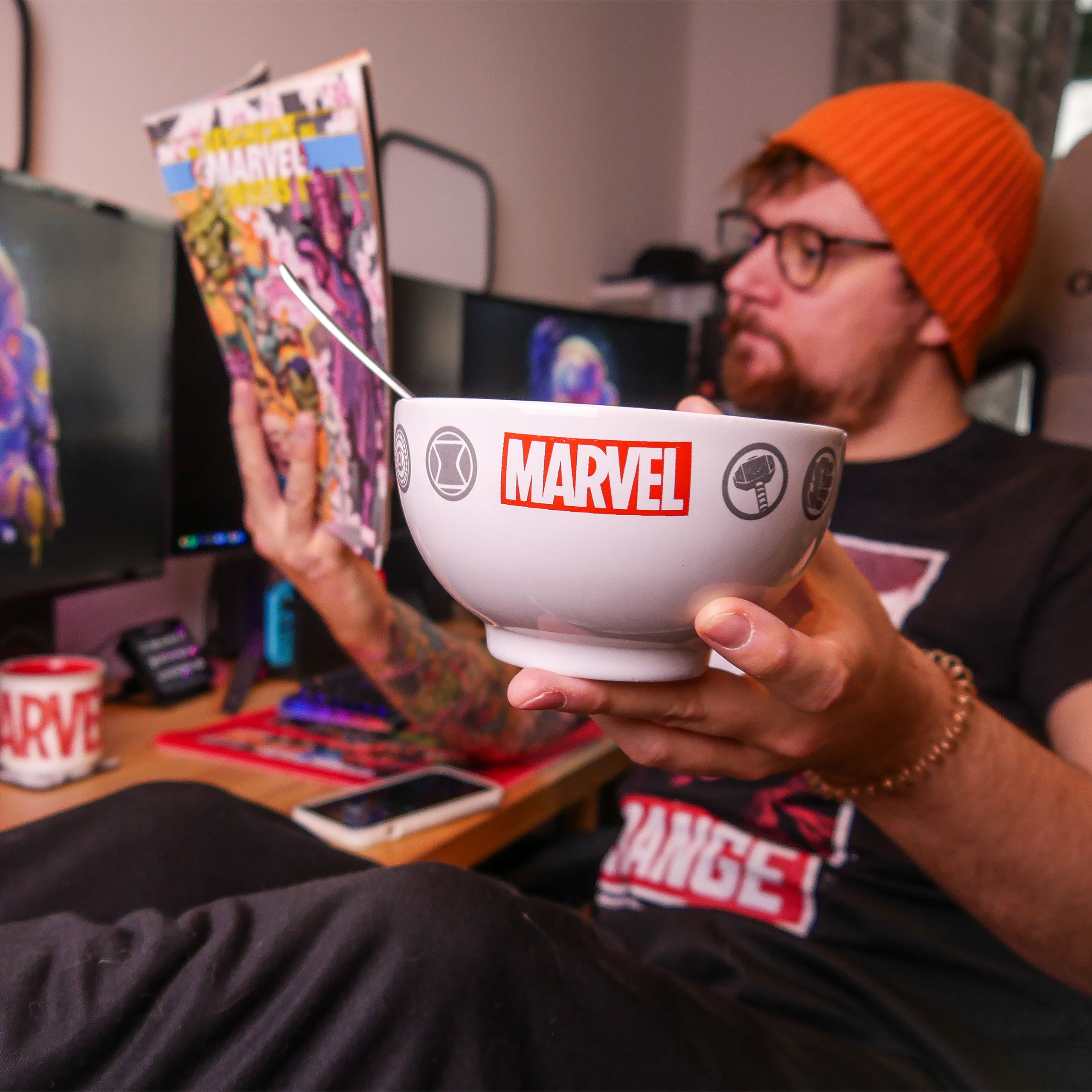 Marvel - Bol à céréales Icons
