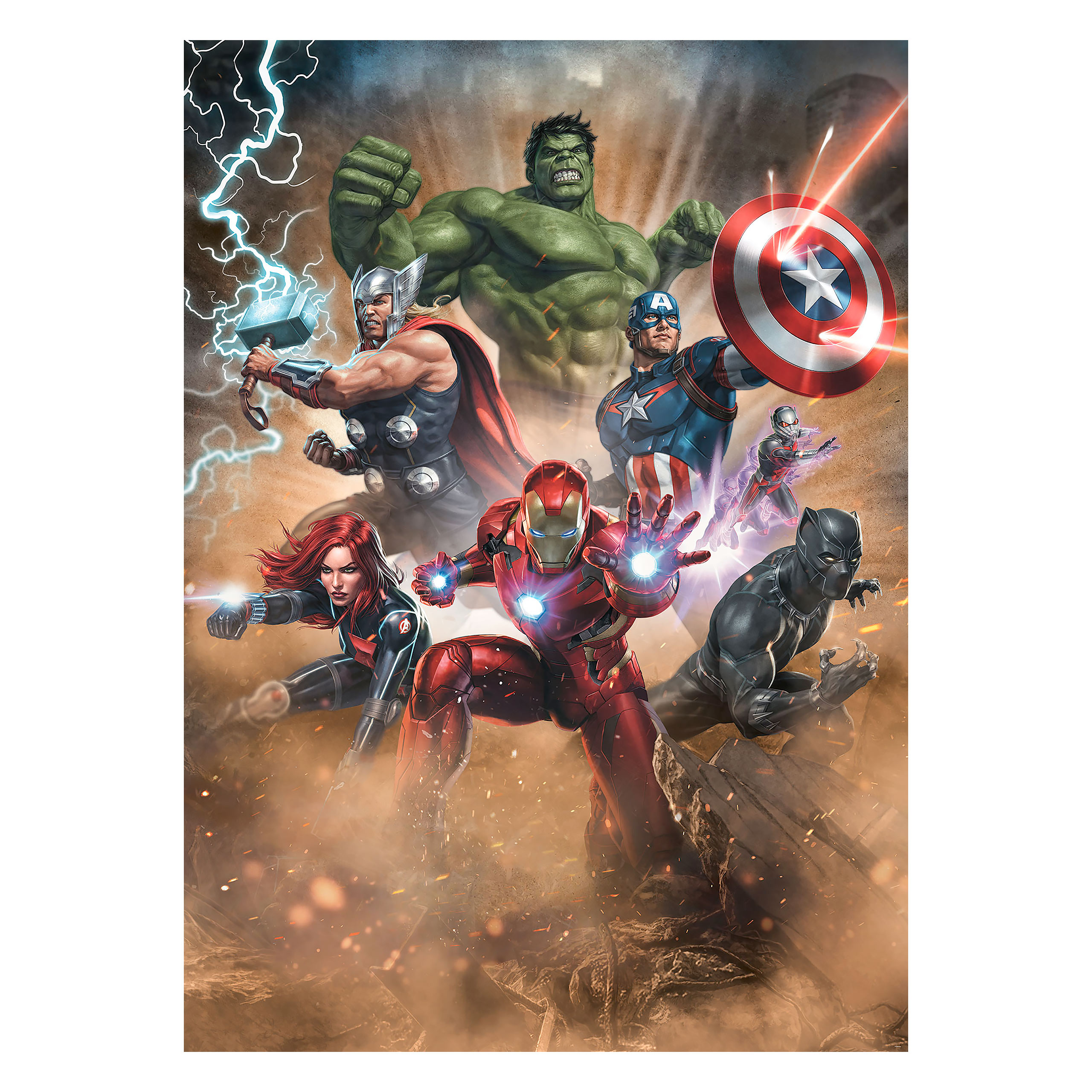 Avengers - Superpower Fototapete