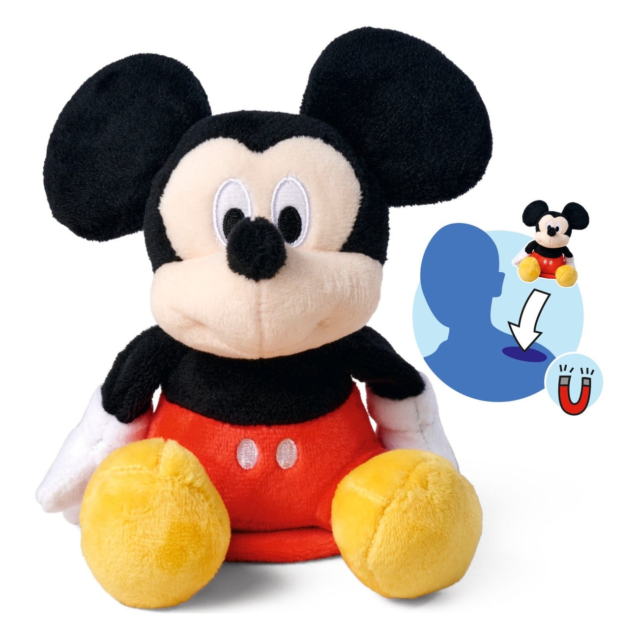 Disney gosedjursfigur Mickey Shoulder Rider 12 cm