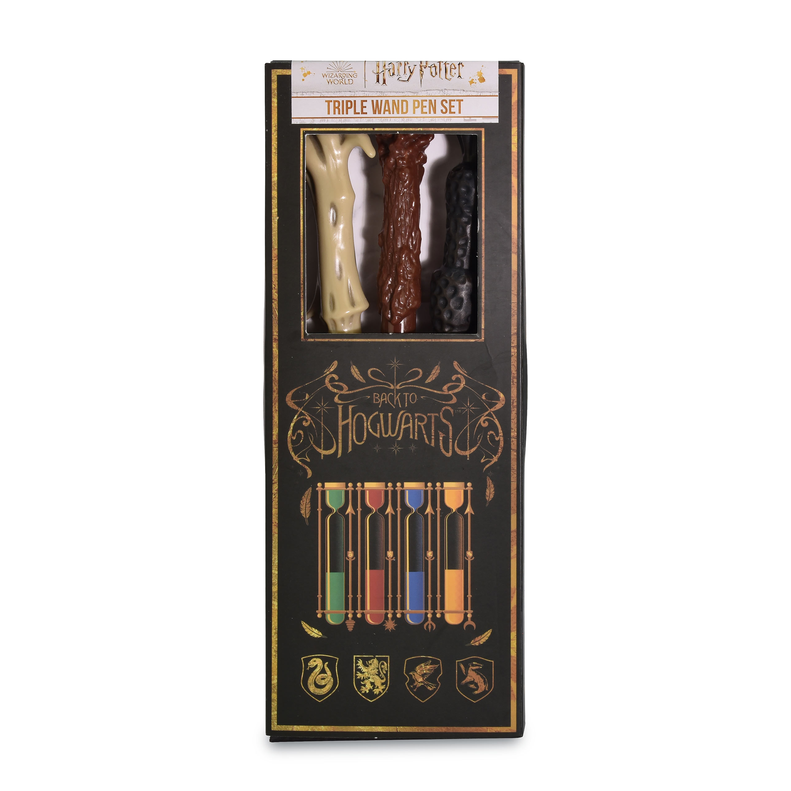 Harry Potter - Hogwarts Magic Wand Pens 3-piece Set