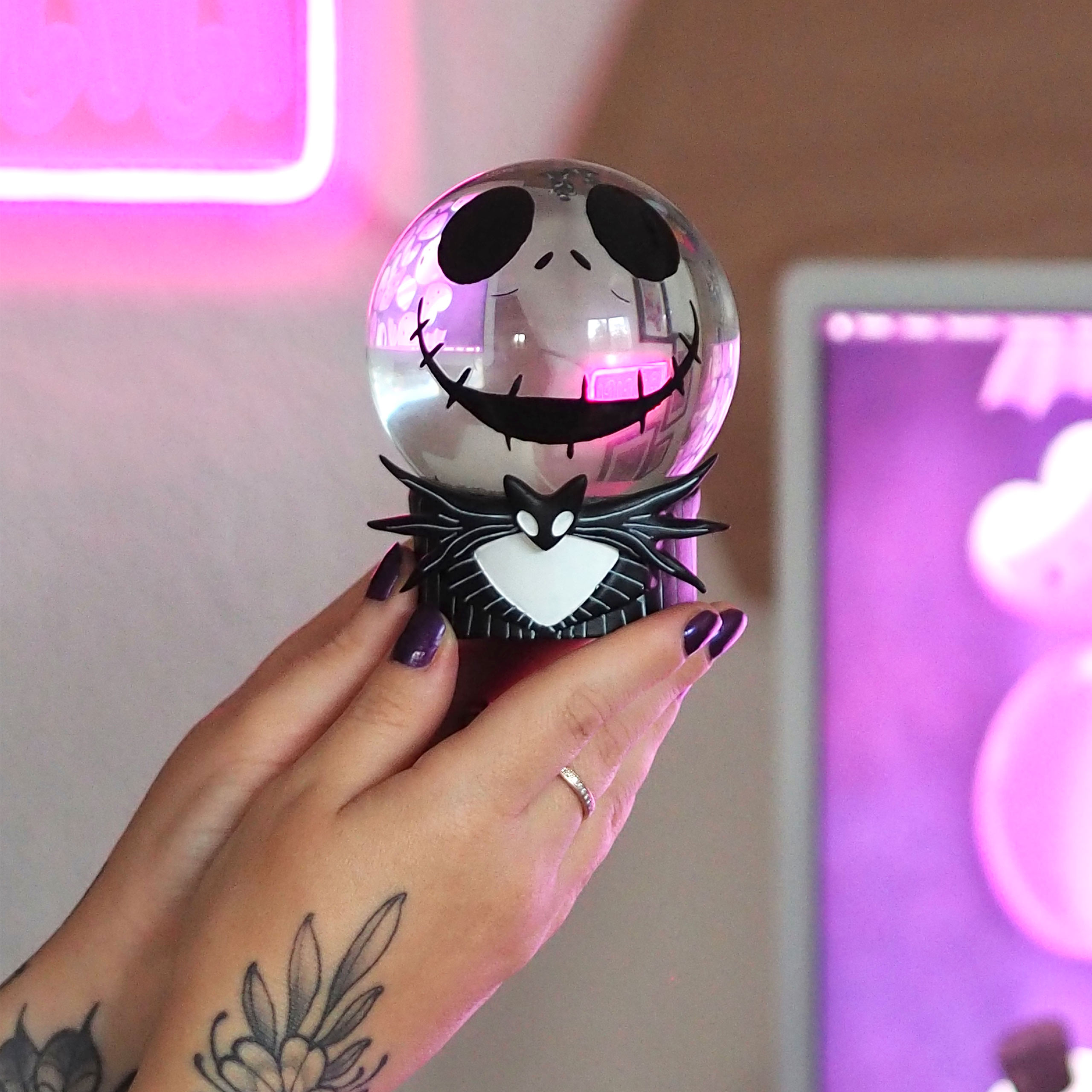 Nightmare Before Christmas - Bola de nieve Jack Skellington