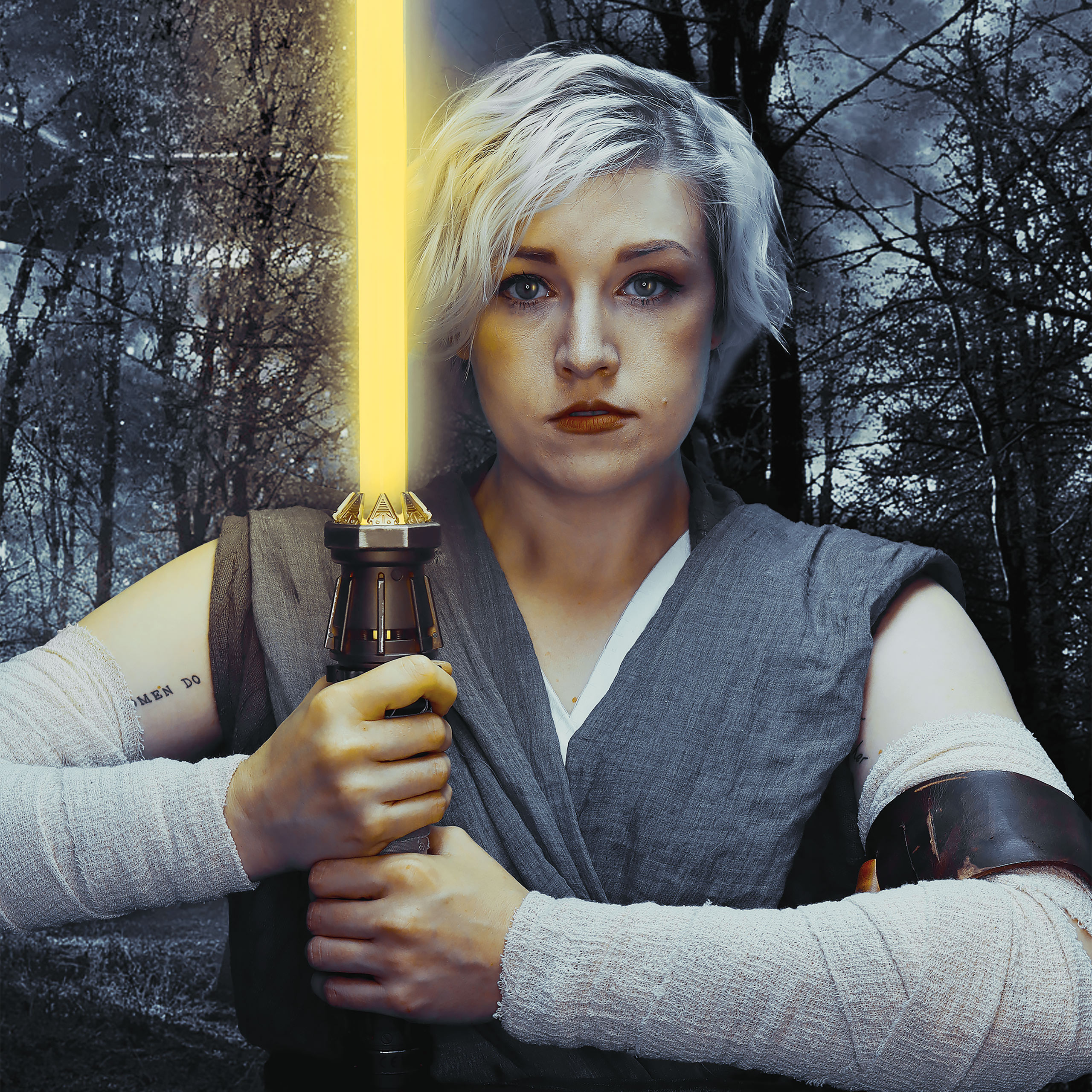 Star Wars - Rey Skywalker Force FX Elite Lichtschwert