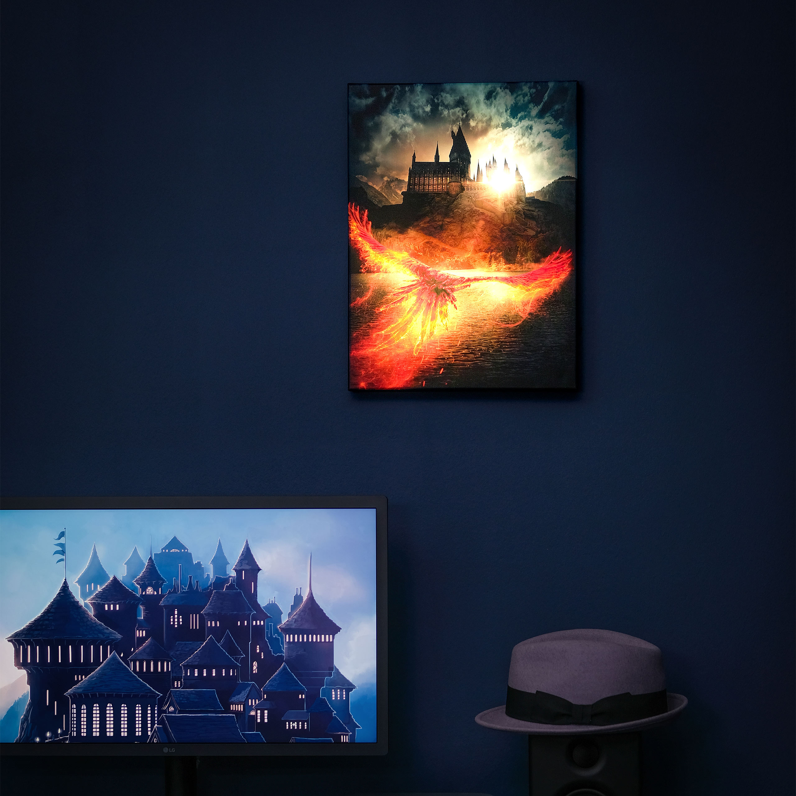 Dumbledore's Secrets Wanddecoratie met Licht - Harry Potter