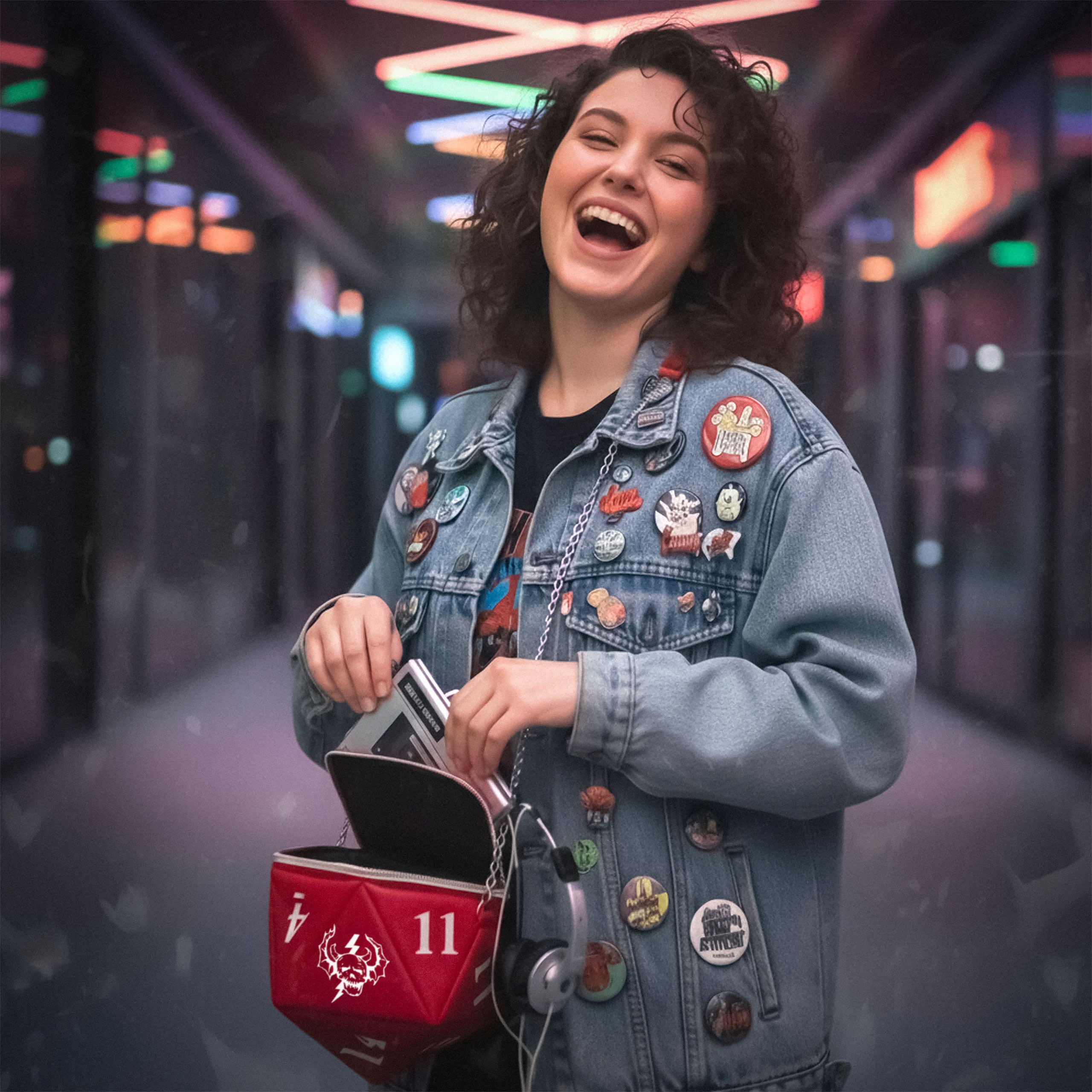 Stranger Things - Borsa Dado D20
