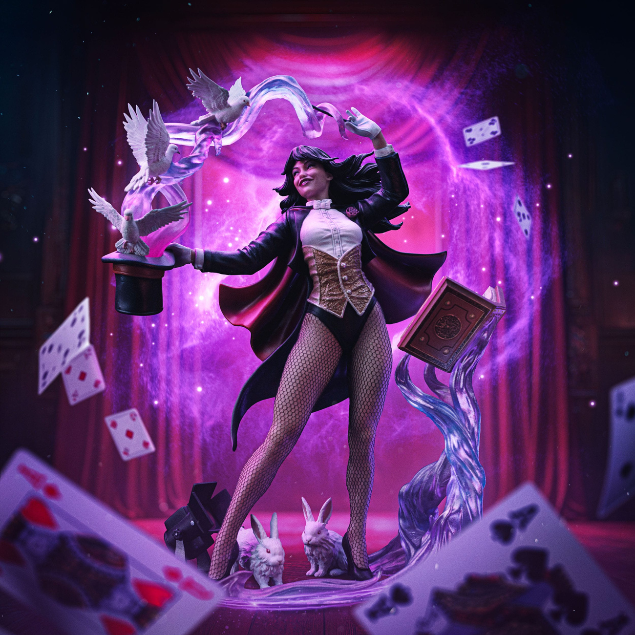 DC Comics Art Scale Statue 1/10 Zatanna 27 cm