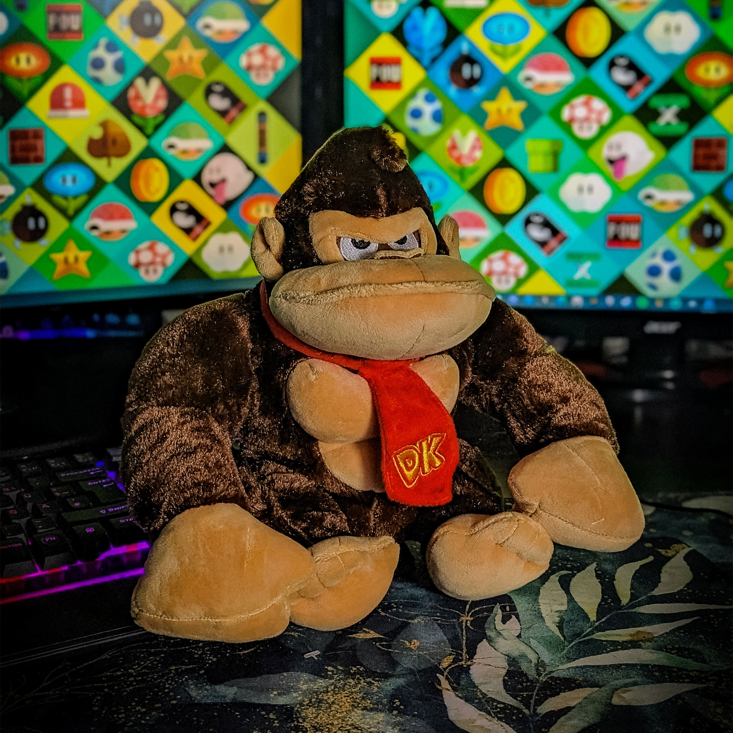 Donkey Kong Plüsch Figur - Super Mario