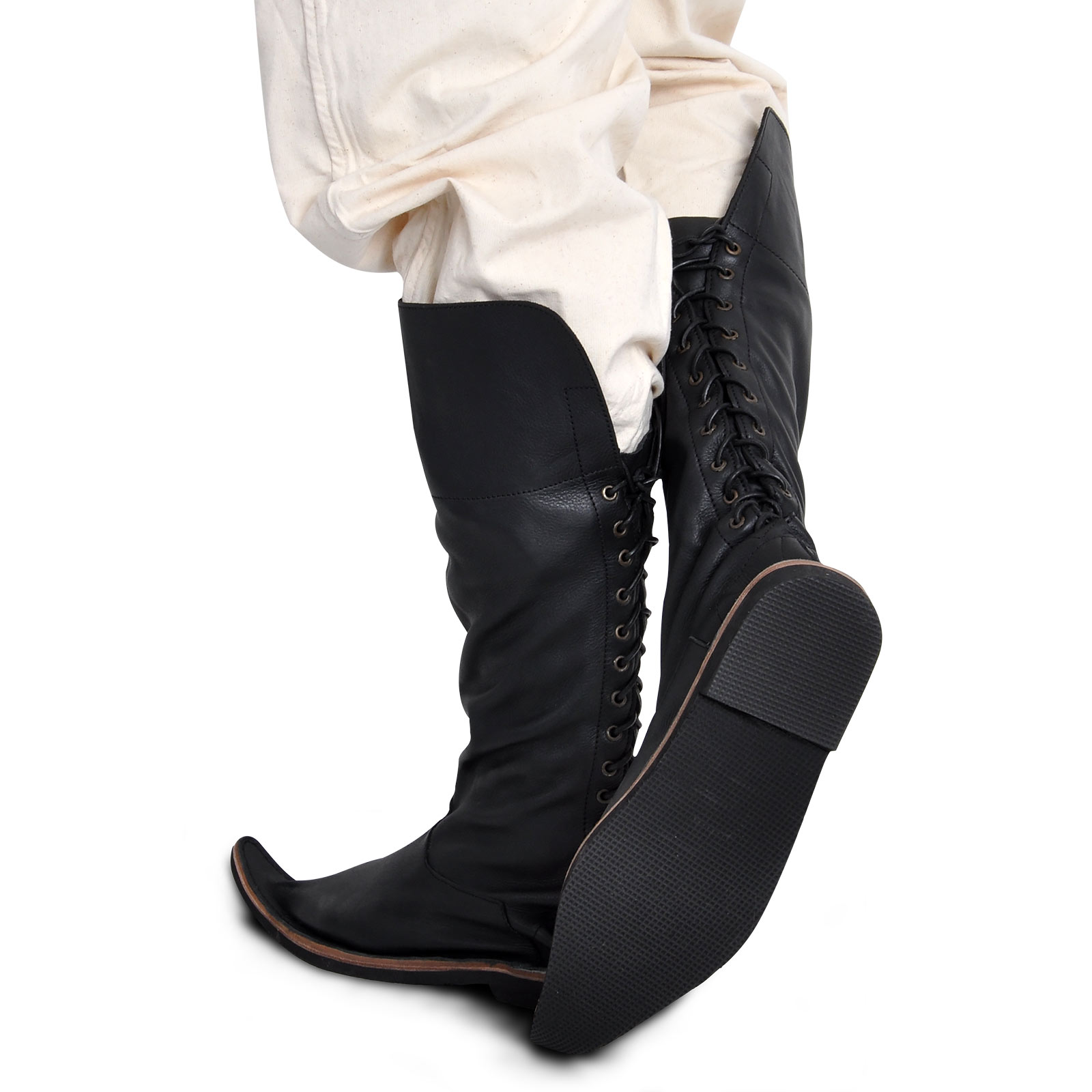 Medieval Boots Black