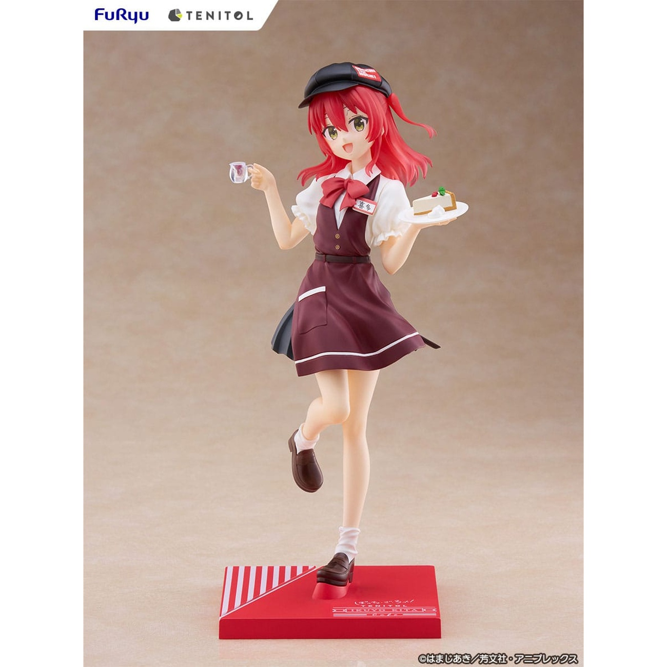 Bocchi the Rock! Statua PVC Tenitol Ikuyo Kita Cafe Style Ver. 20 cm